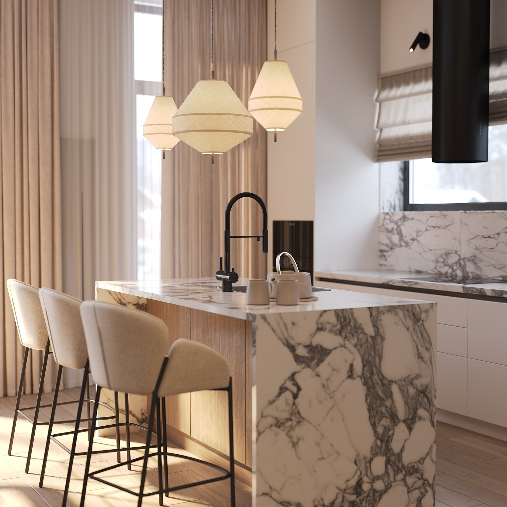 Загородный дом 191,6 м²