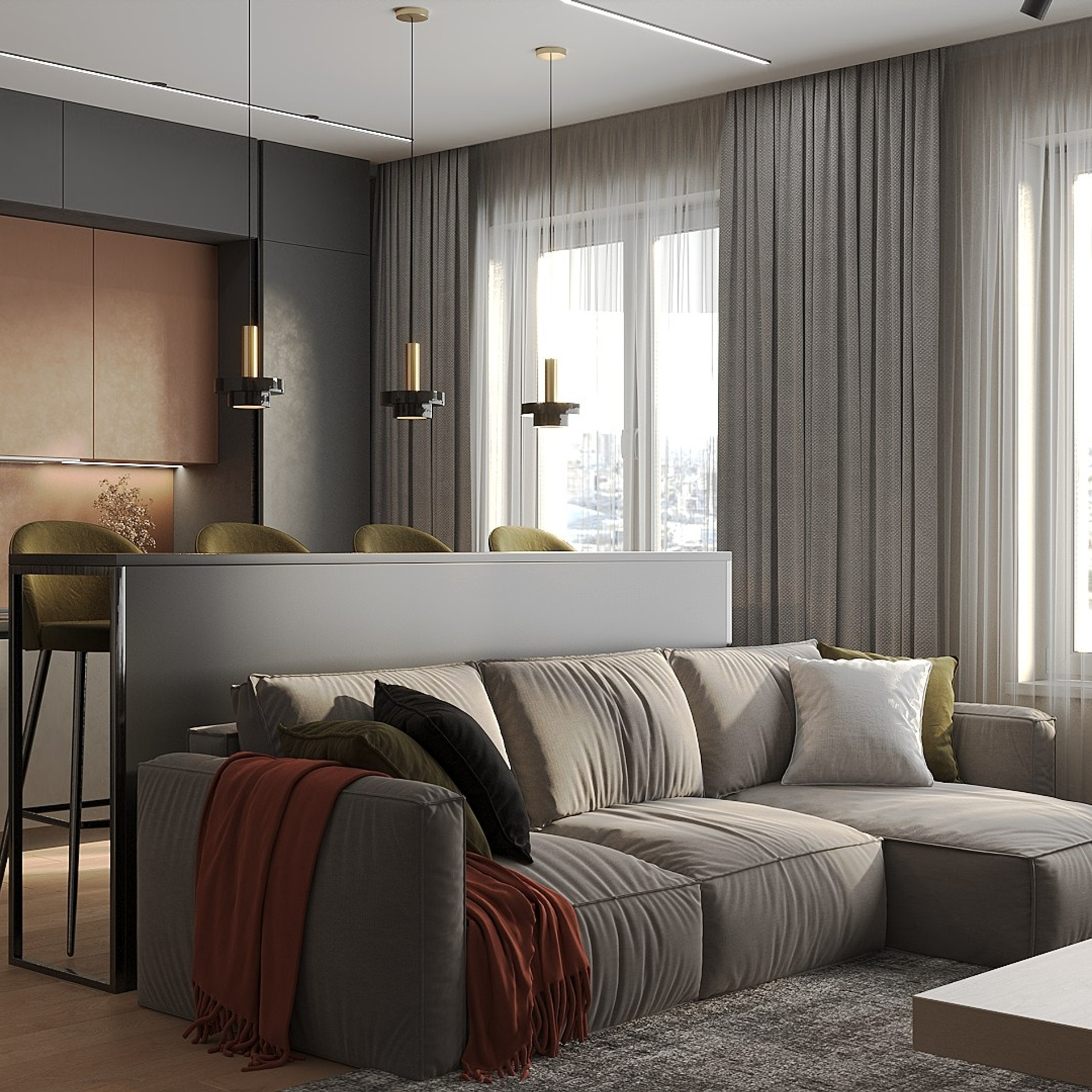 ЖК Хюгге 87 м²