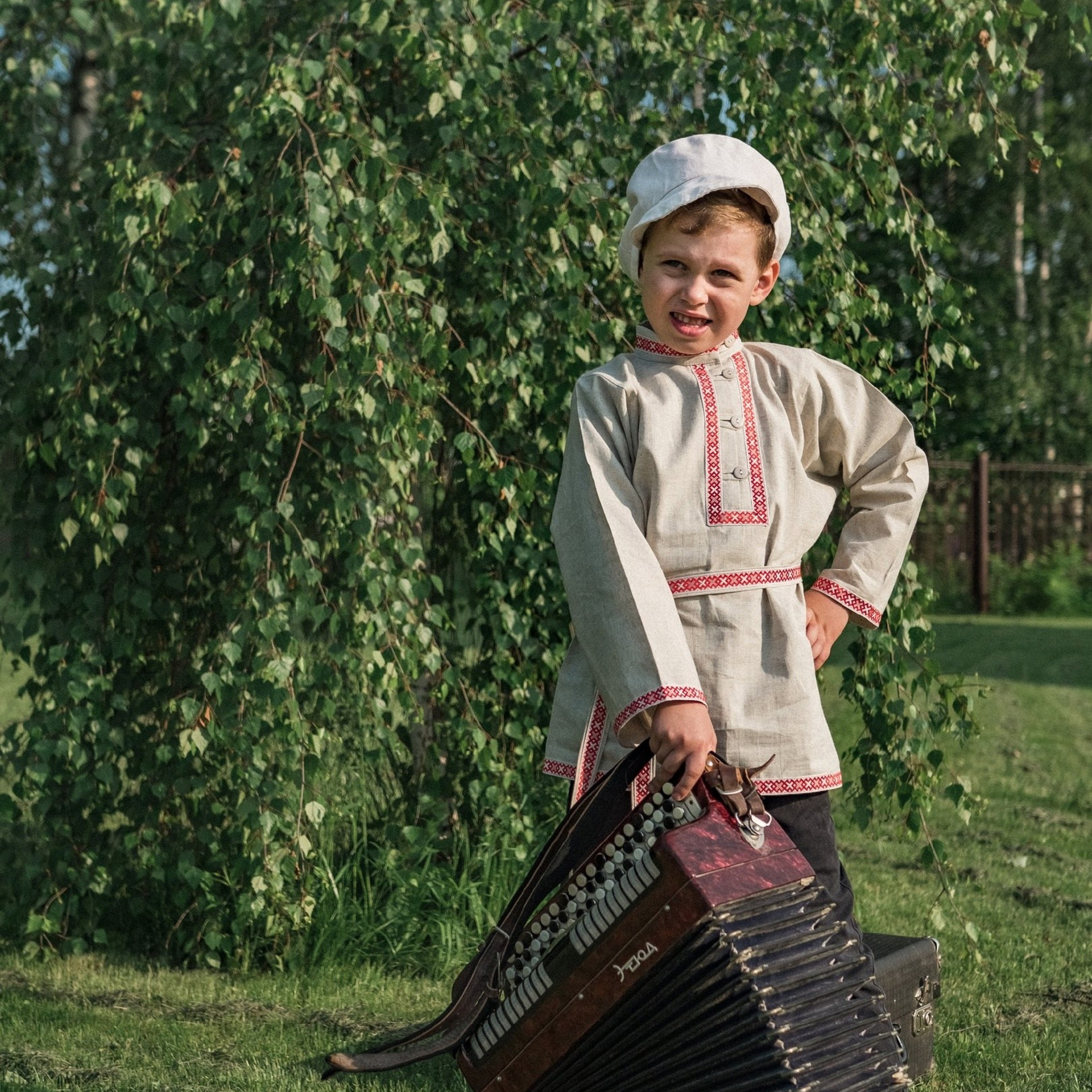 Русские народные рубахи на мальчика. Фотосессия в русском винтажном стиле для детей. 