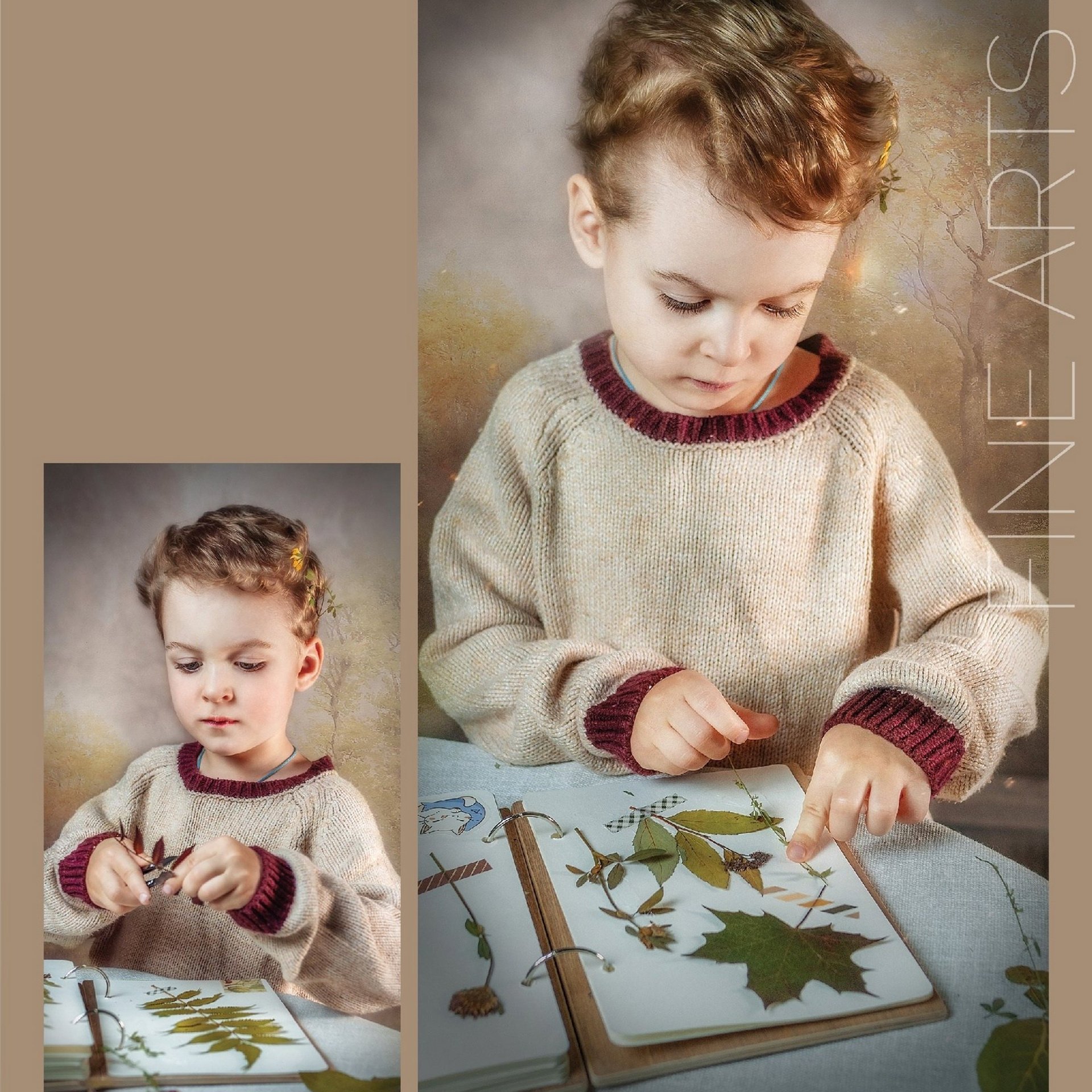 Фотосерия "Арт-гербарий".Публикация в портретном элитном журнале "LOOPLITE".