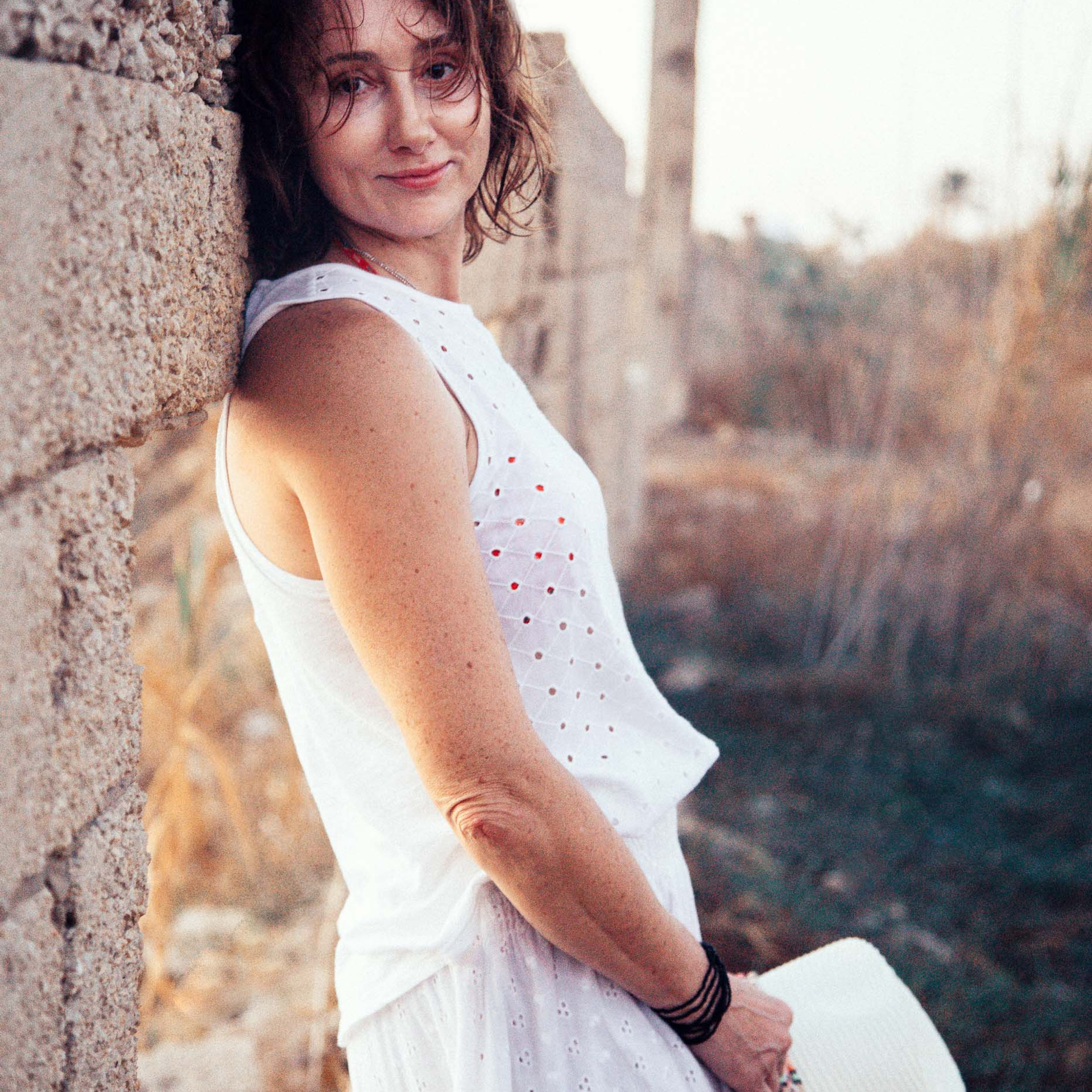 Лариса на море