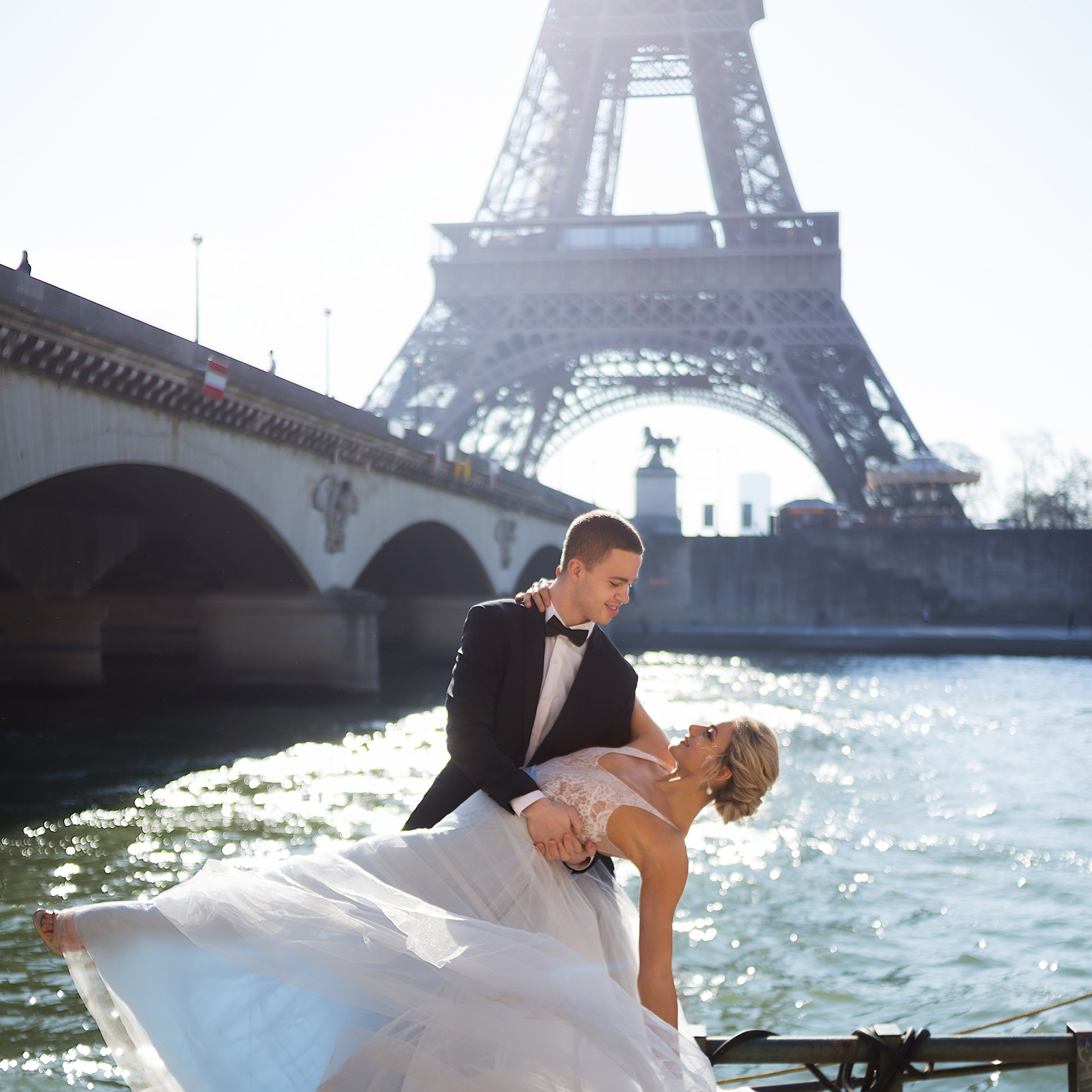 Rhylee and Mickey. Paris