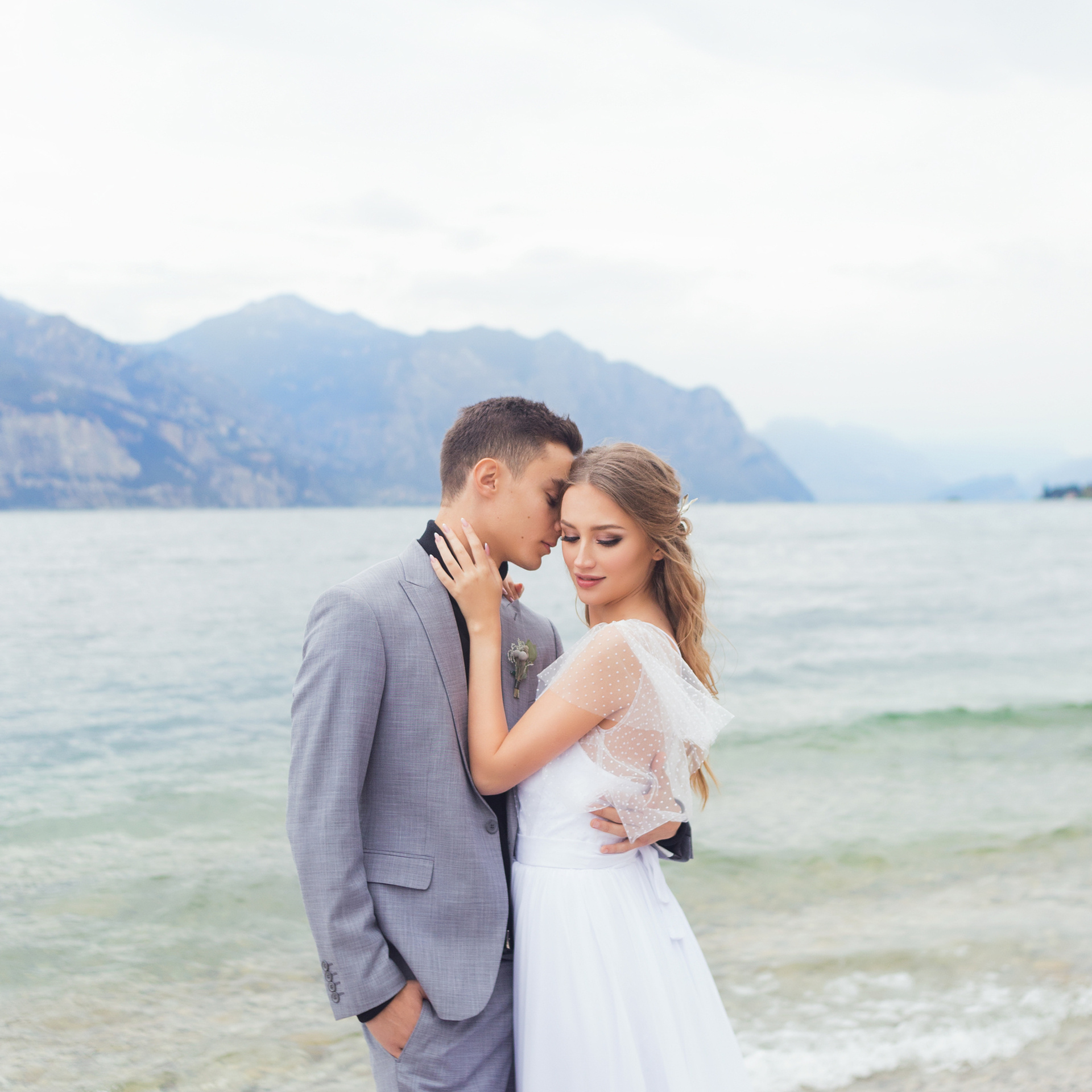 Юлия и Франческо. Свадебная прогулка на озере Гарда, Италия