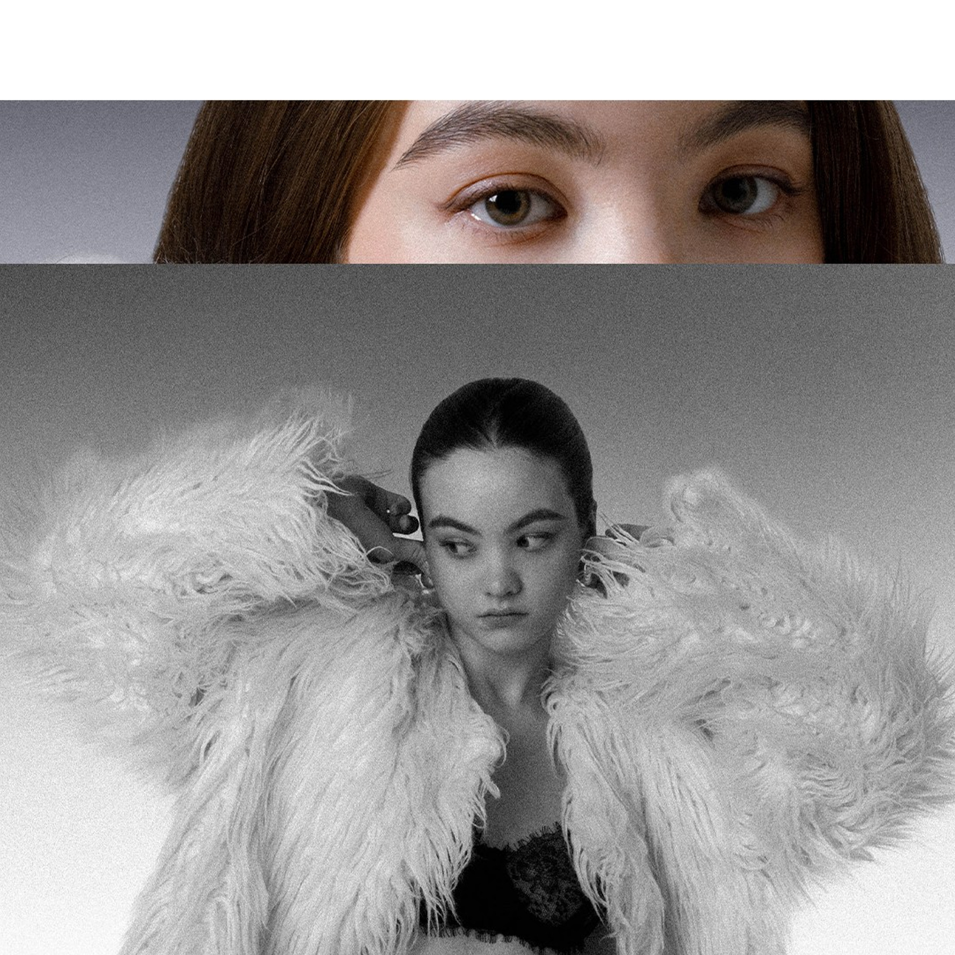 studio photoshoot in White Swan style