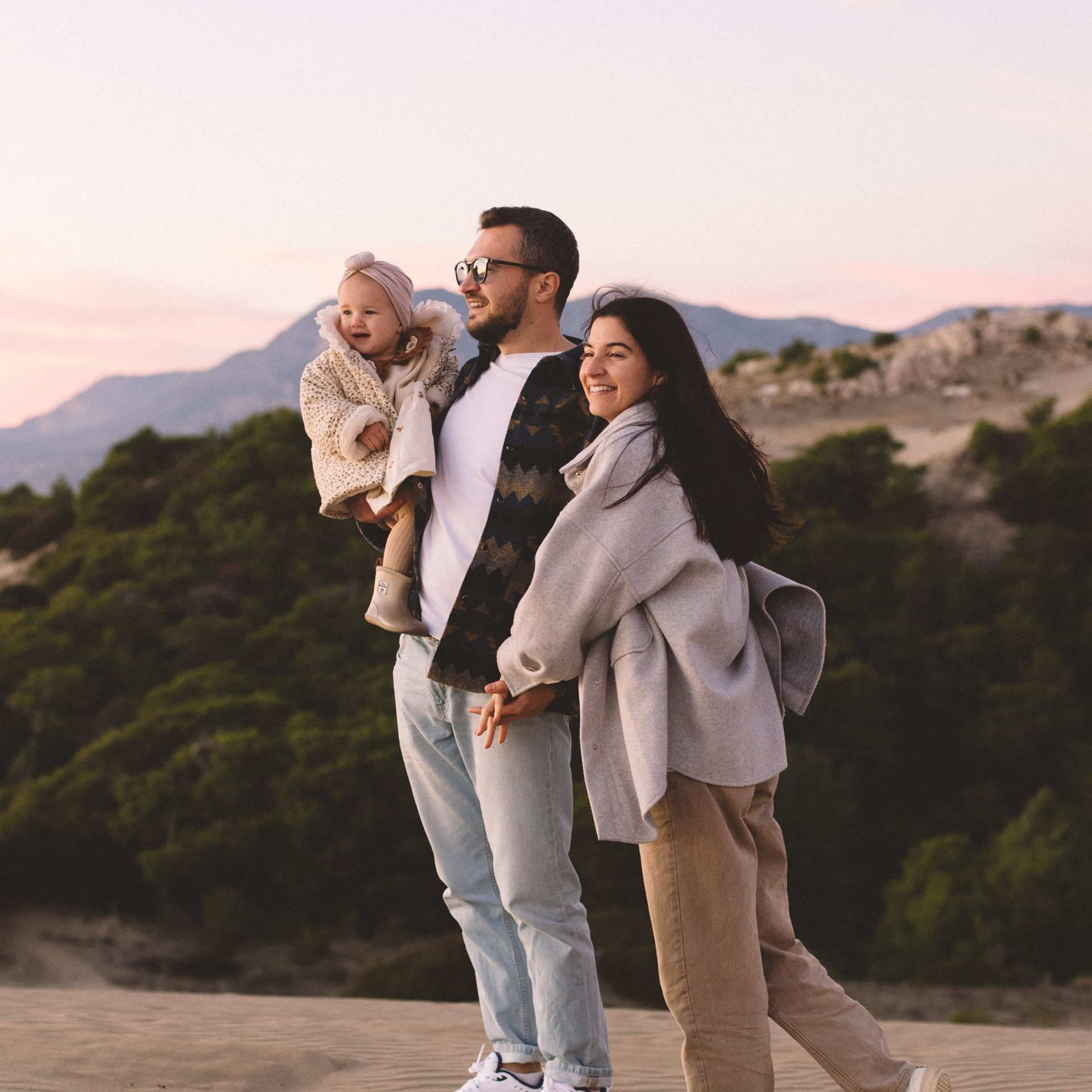 Мария, Даниил и Евочка