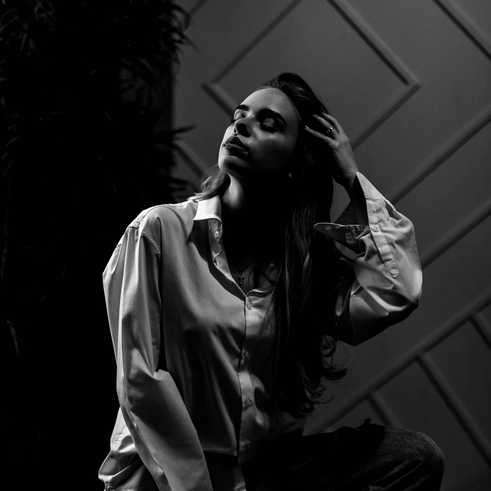 Алина. Фотосессия в студии Cross-studio, зал Графит