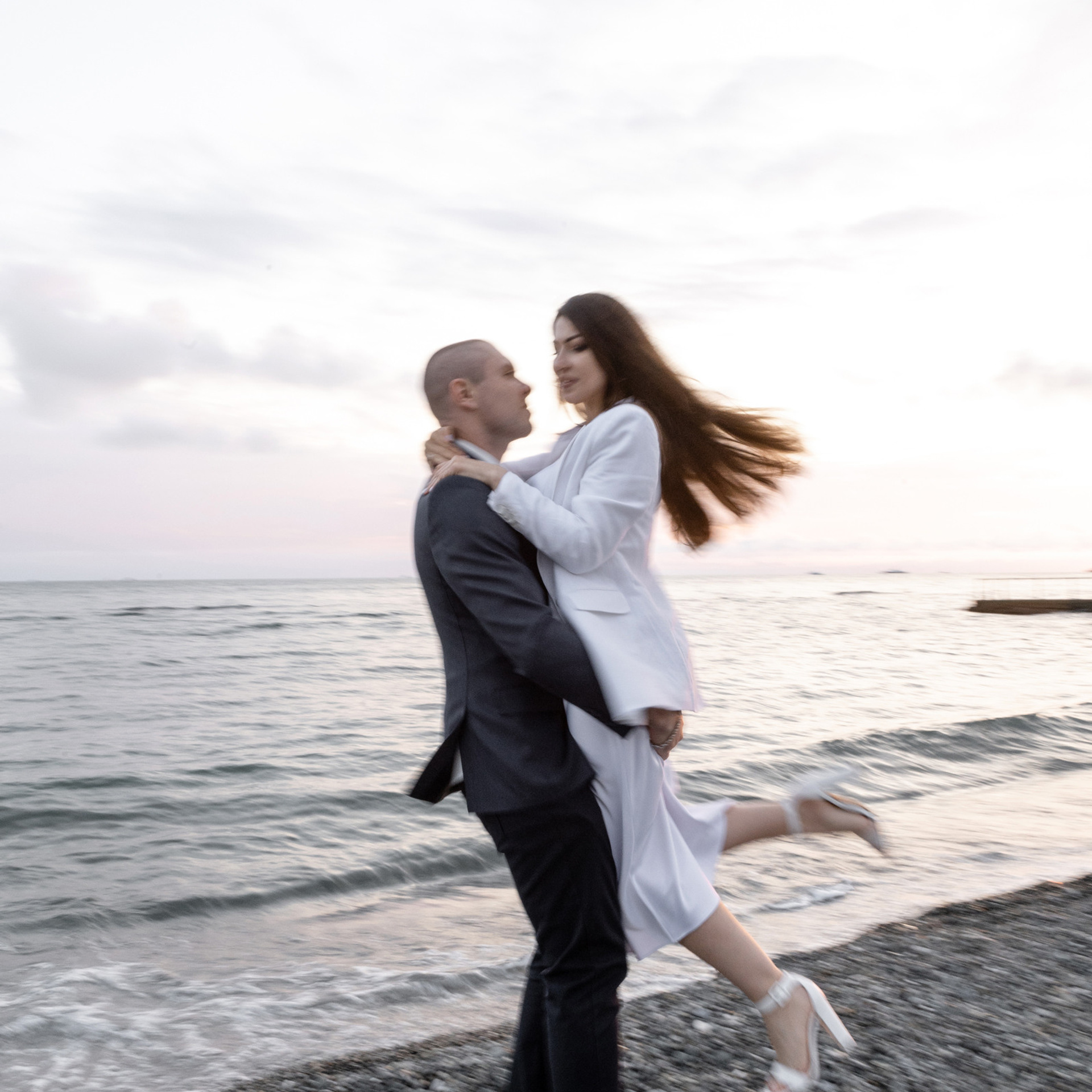 Закат на море. Свадебный фотограф Ростов-на-Дону Сочи