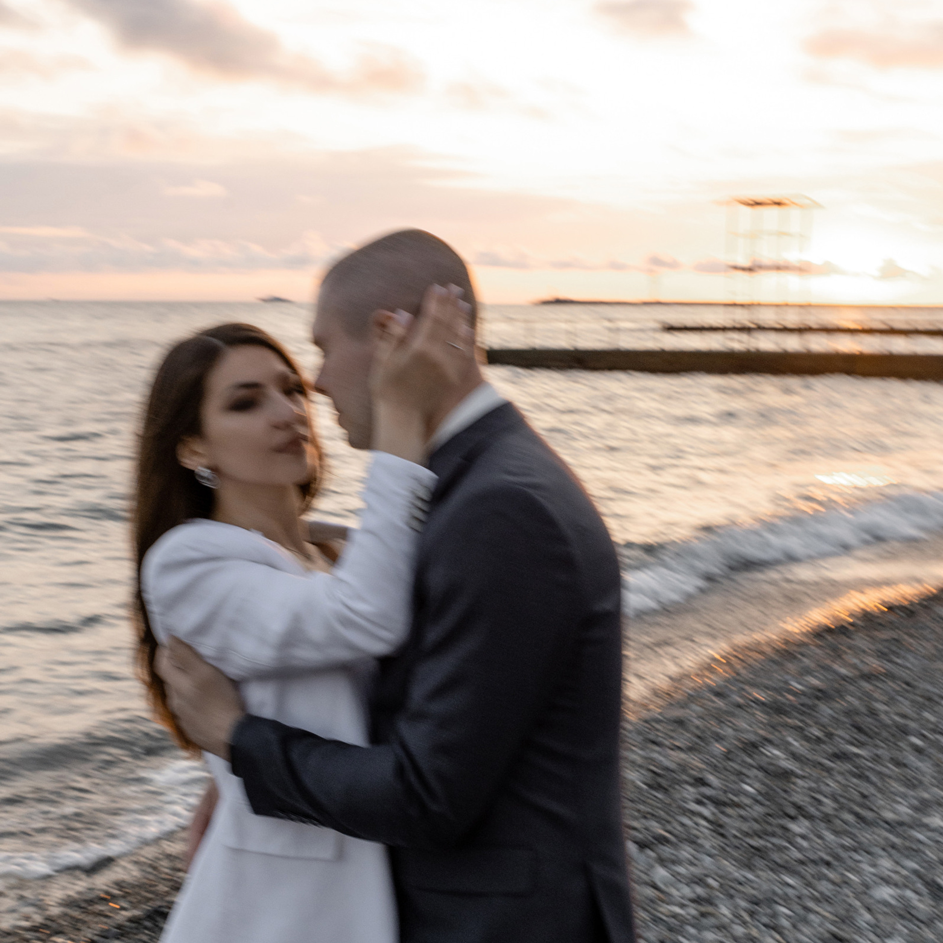 Закат на море. Свадебный фотограф Ростов-на-Дону Сочи