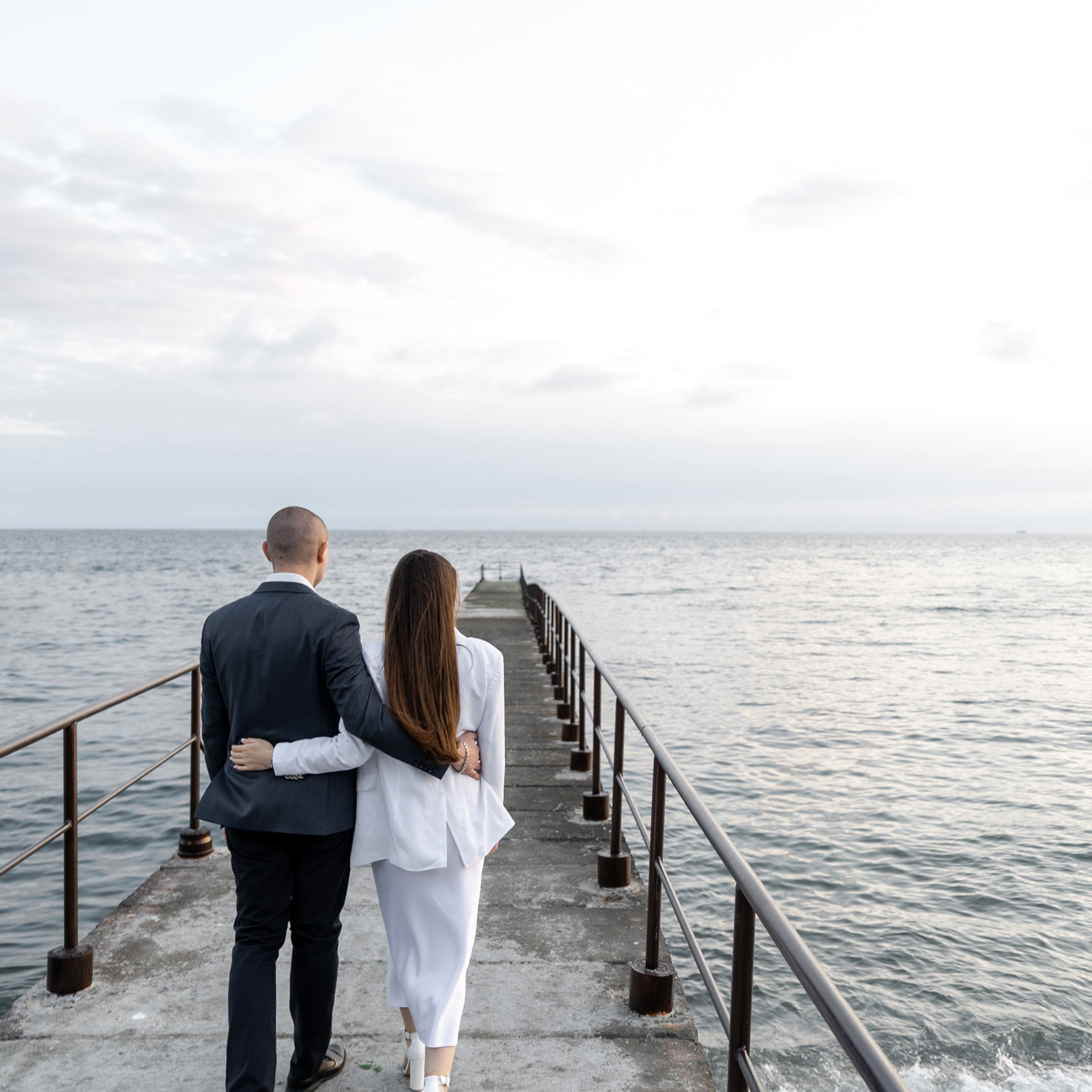 Закат на море. Свадебный фотограф Ростов-на-Дону Сочи