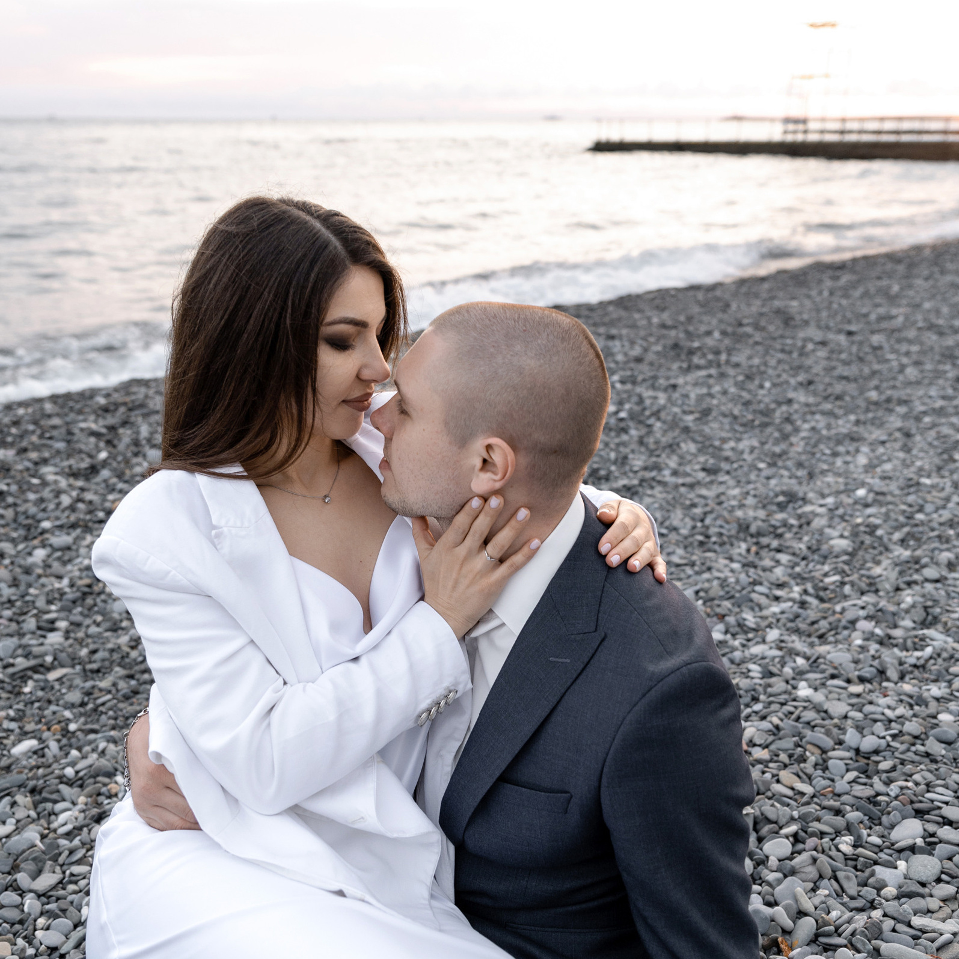 Закат на море. Свадебный фотограф Ростов-на-Дону Сочи