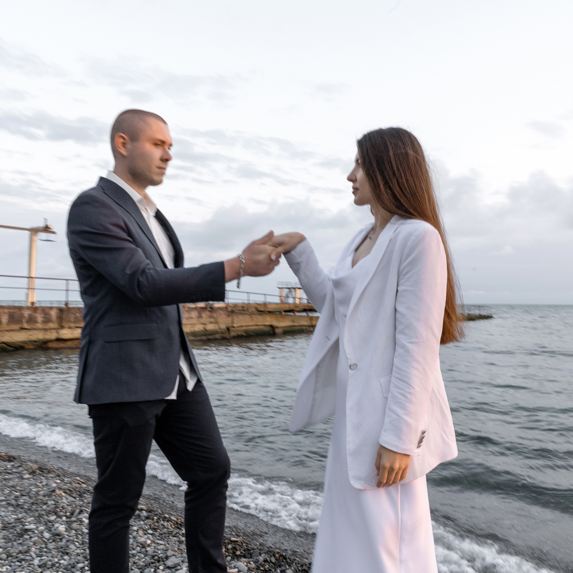 Закат на море. Свадебный фотограф Ростов-на-Дону Сочи