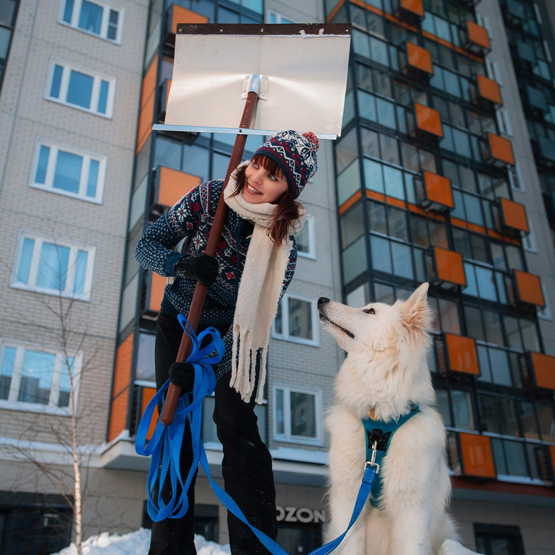 Человек и его друзья. Фотограф Анна Тюрина