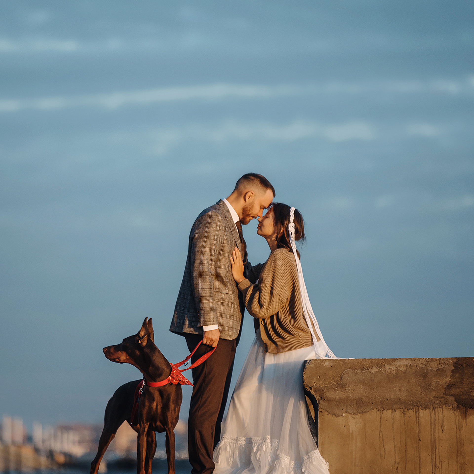 Алина, Линар и Детта в Нижнем Новгороде. Фотограф Анна Тюрина