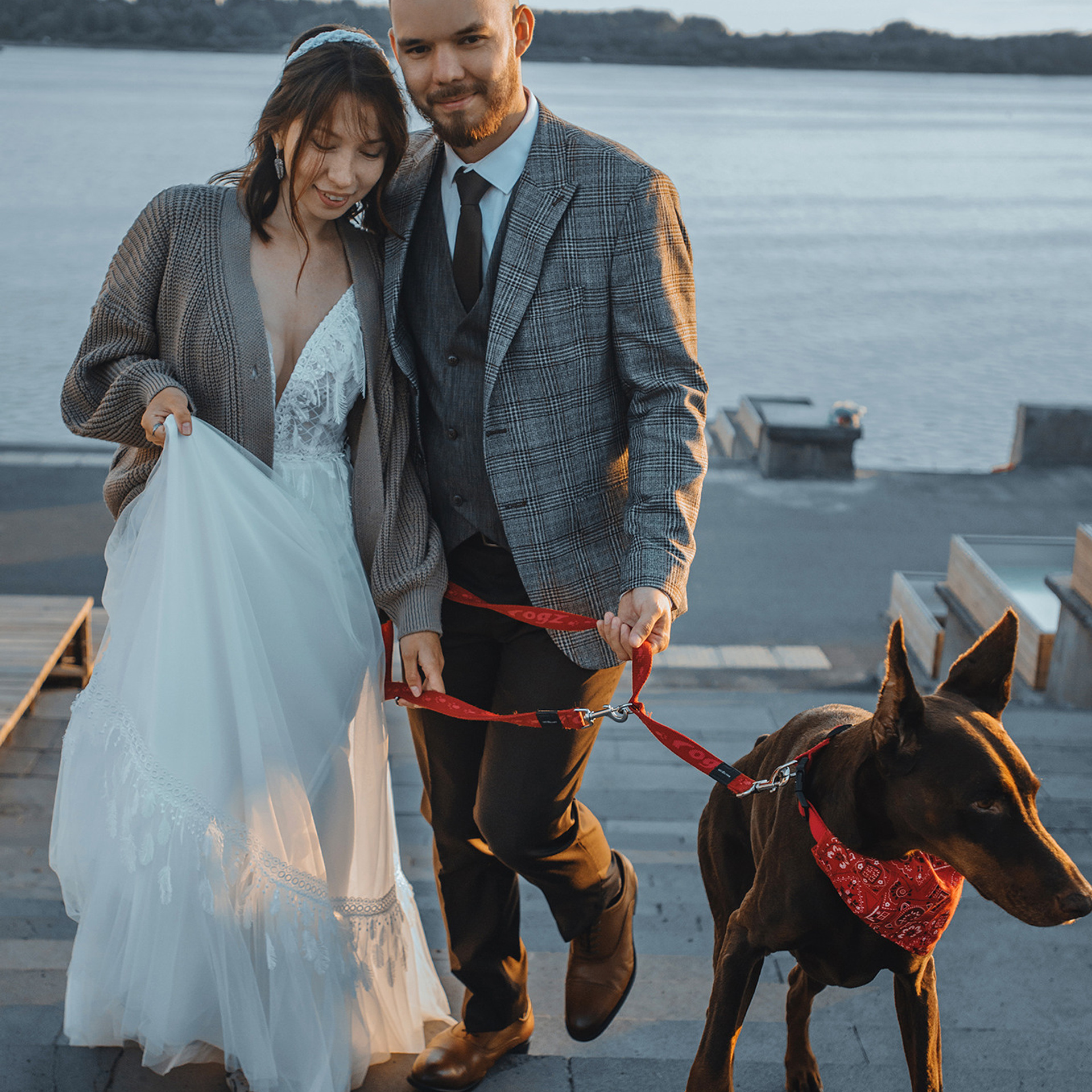 Алина, Линар и Детта в Нижнем Новгороде. Фотограф Анна Тюрина