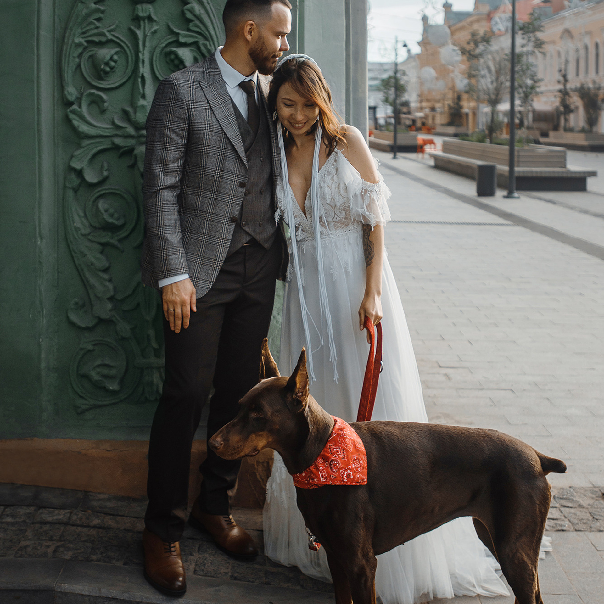 Алина, Линар и Детта в Нижнем Новгороде. Фотограф Анна Тюрина