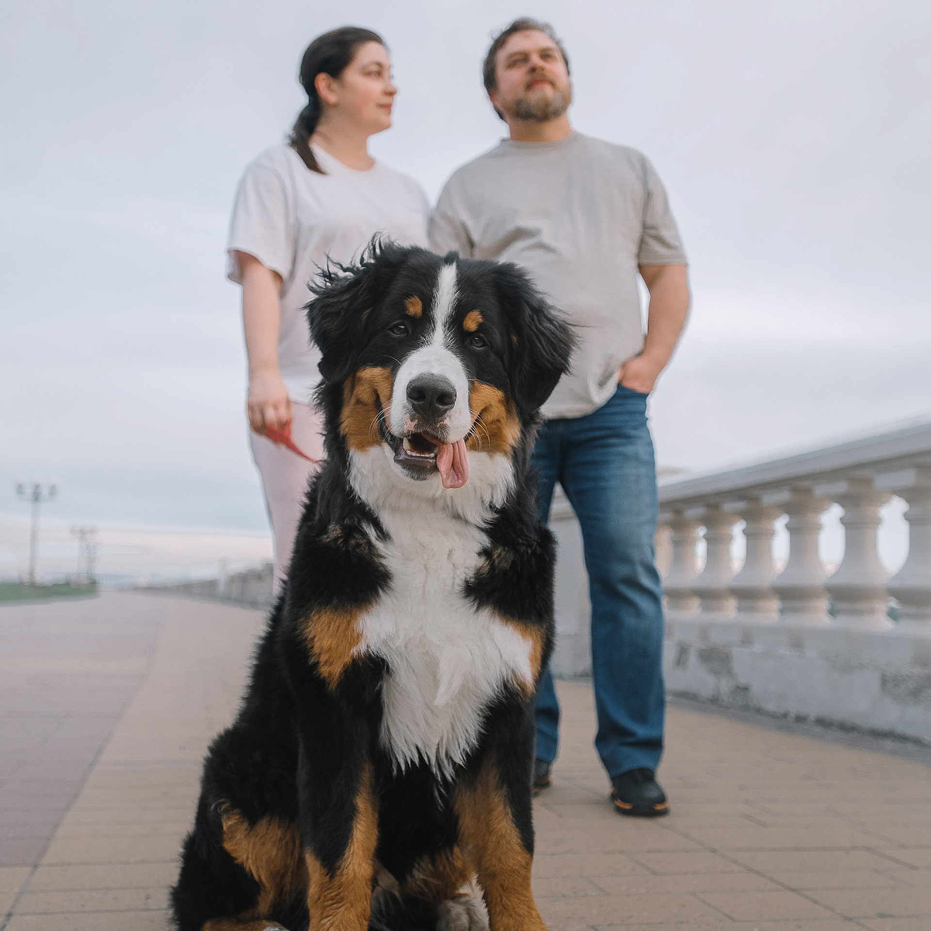 Оля и семья. Фотограф Анна Тюрина