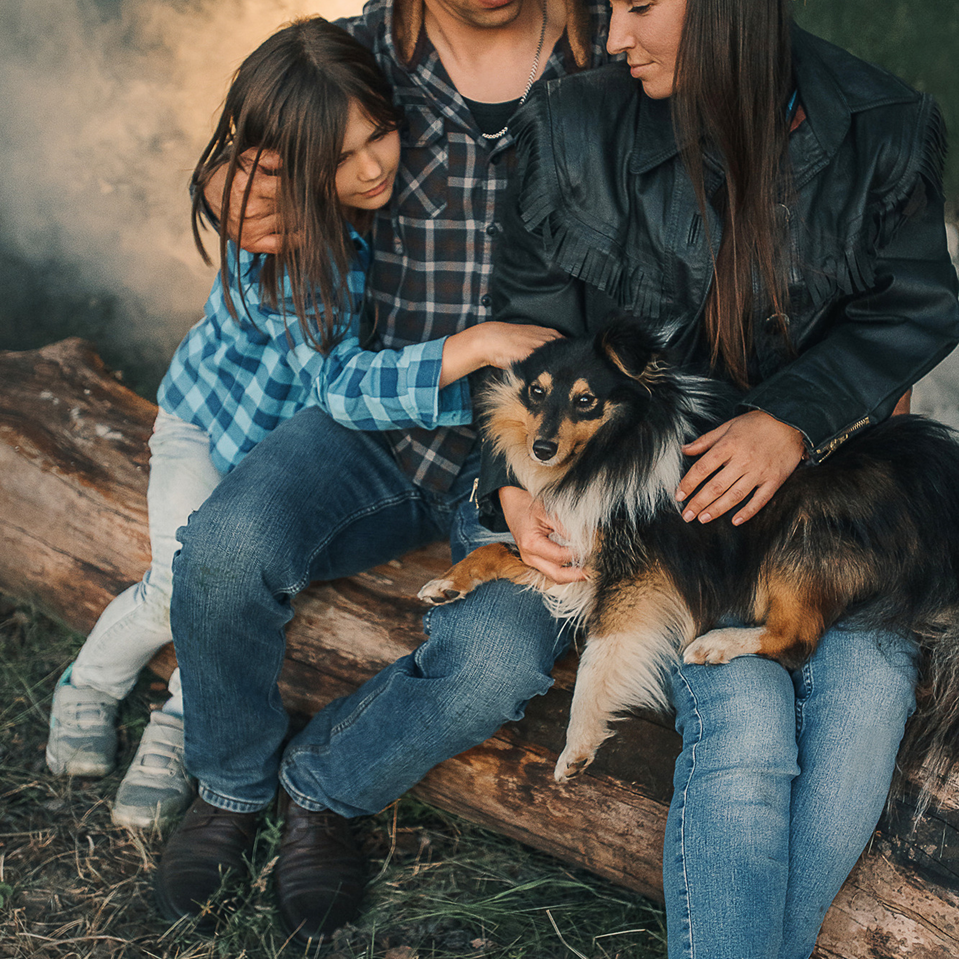Евгения и семья. Фотограф Анна Тюрина