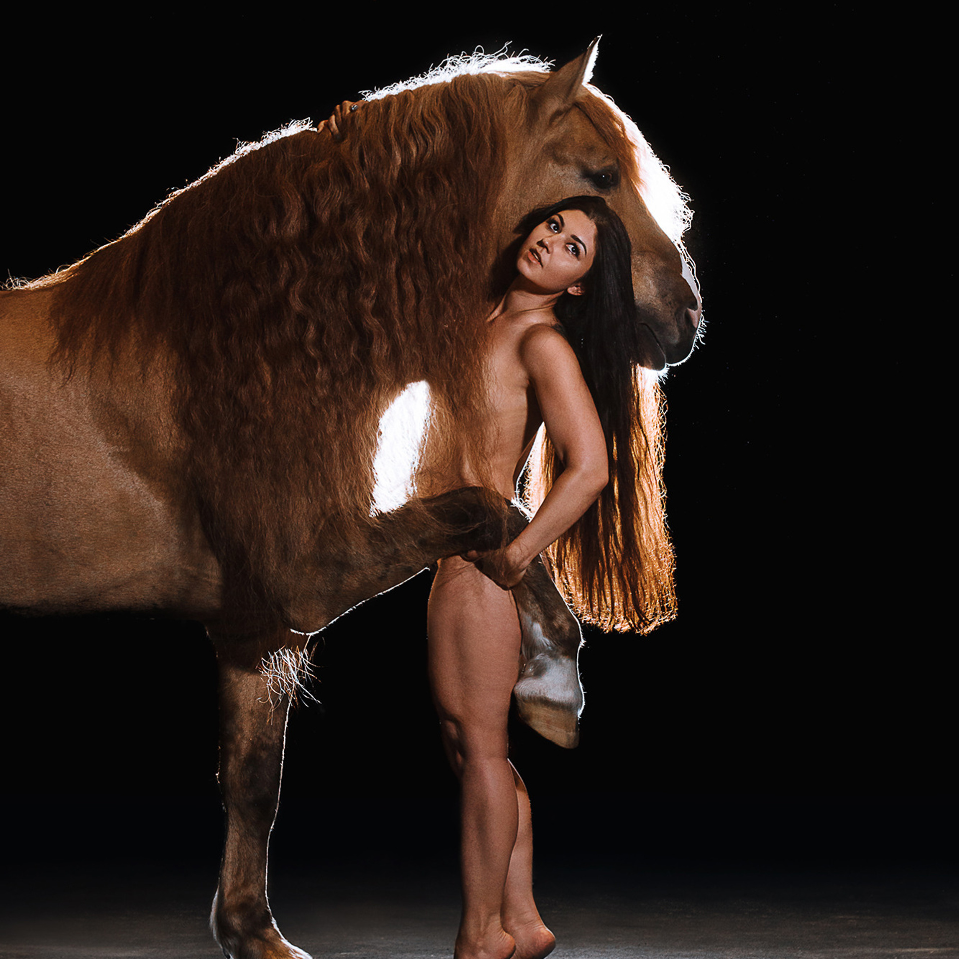 Маргарита и её кони. Фотограф Анна Тюрина