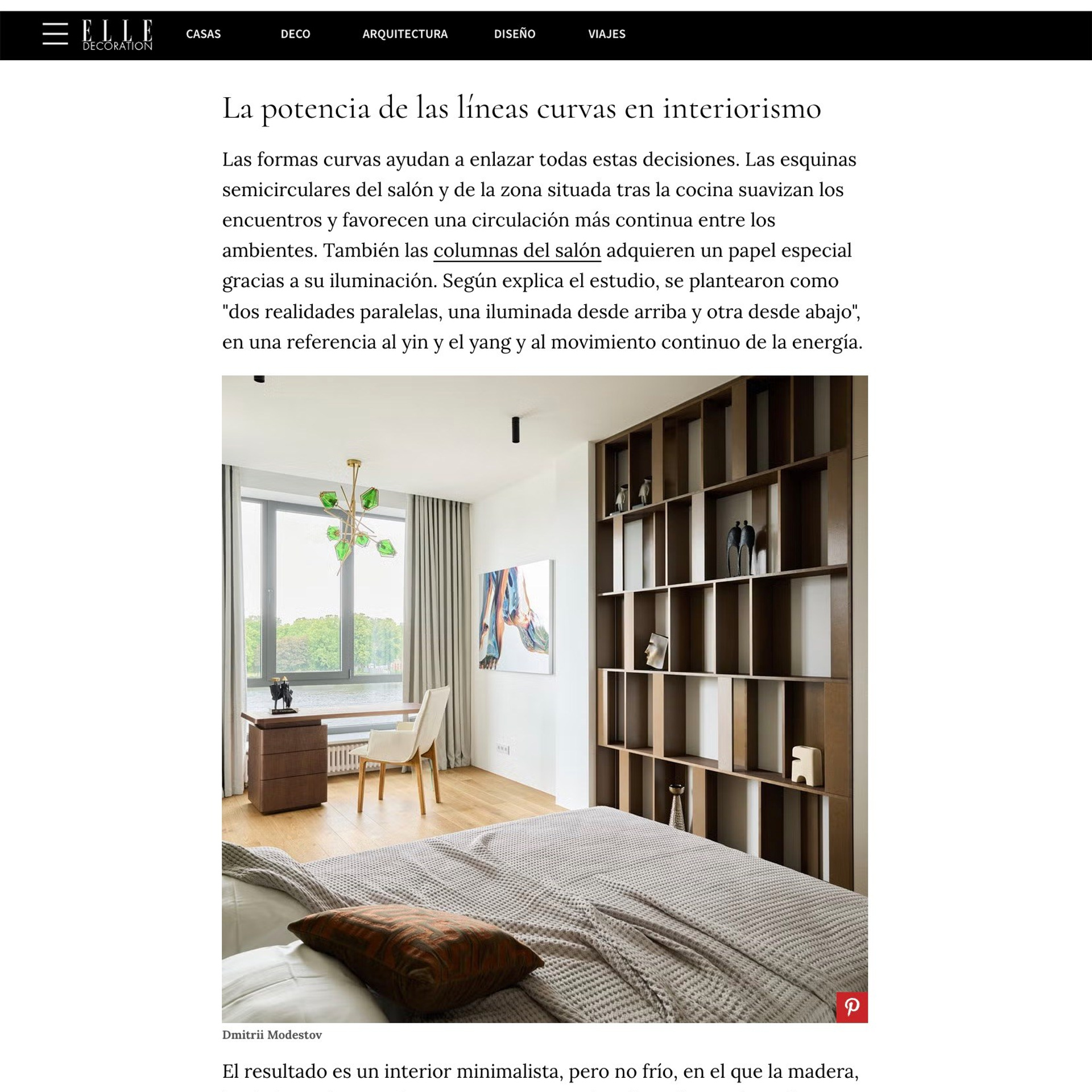 Elle Decoration Spain, interior photography