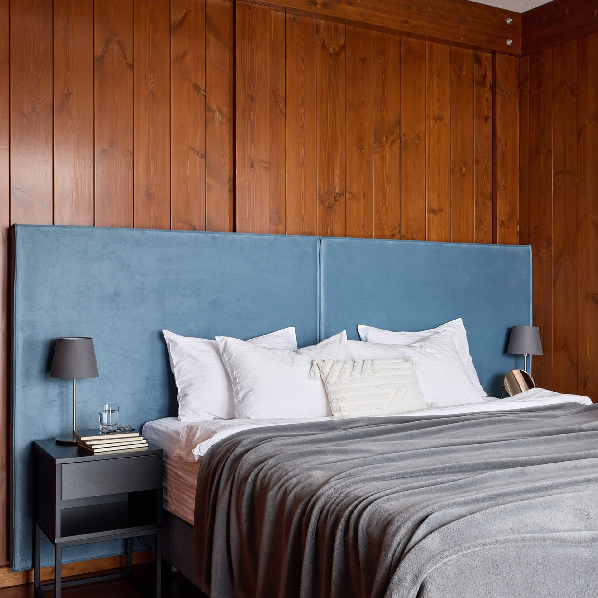 спальня в загородном доме