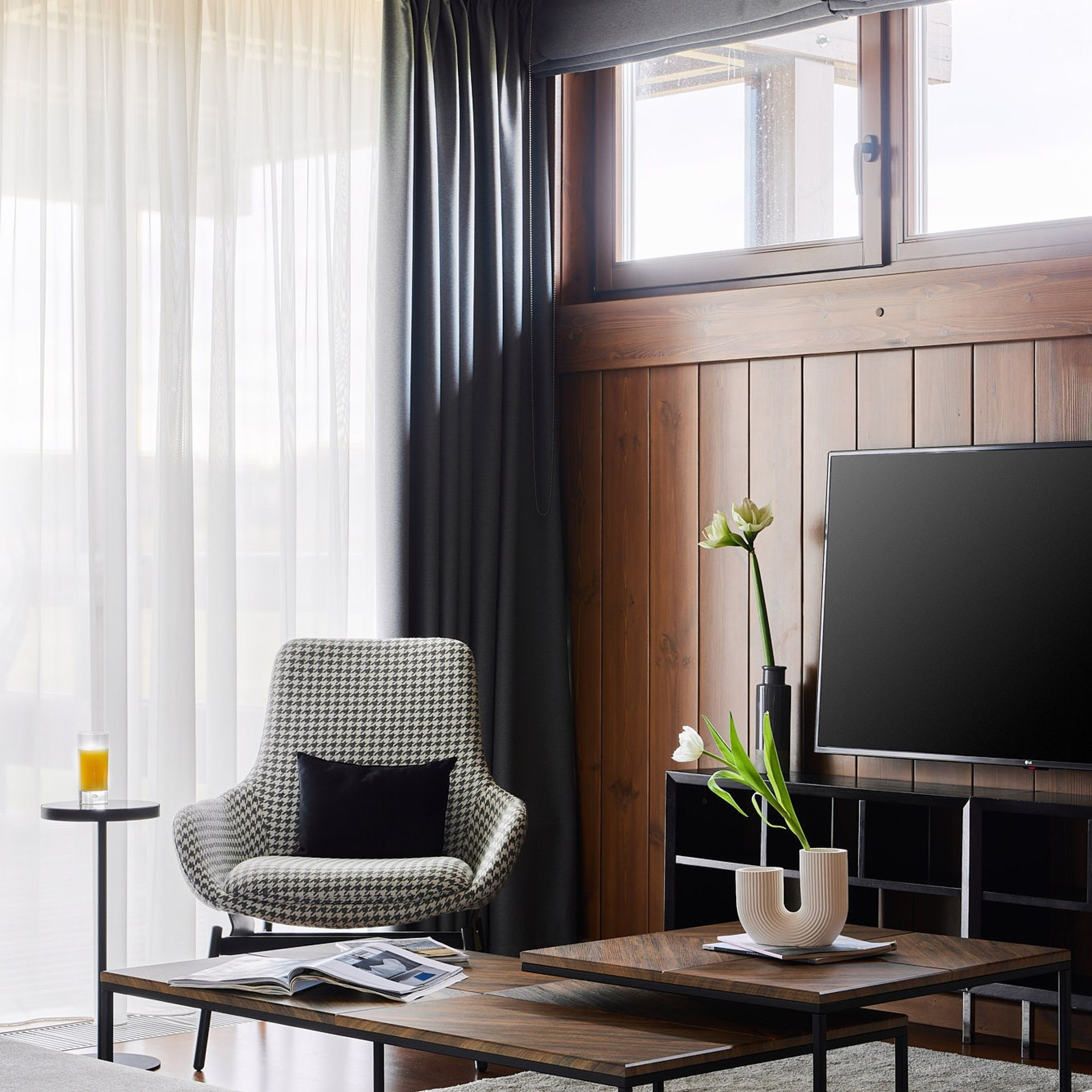 стильный загородный дом