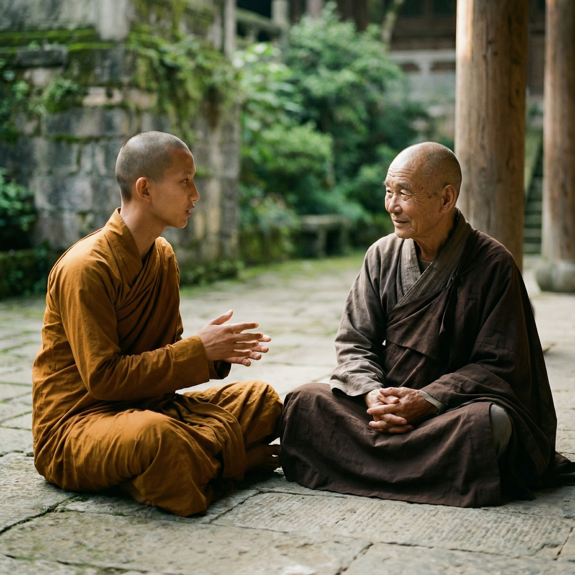 Буддийский монах