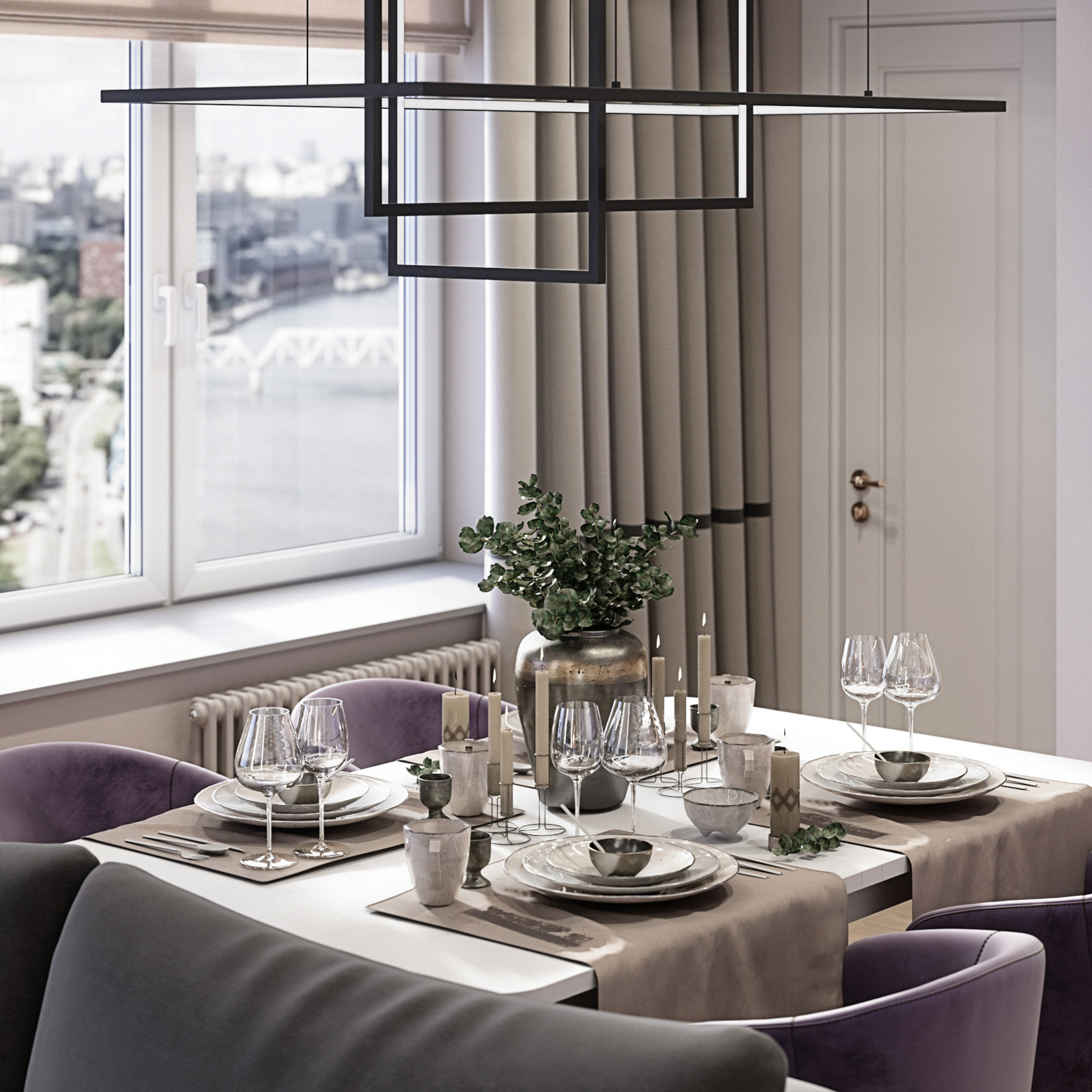 Эфир. Квартира 90 м². Мастерская интерьеров Светланы Куксовой. Дизайн и реализация