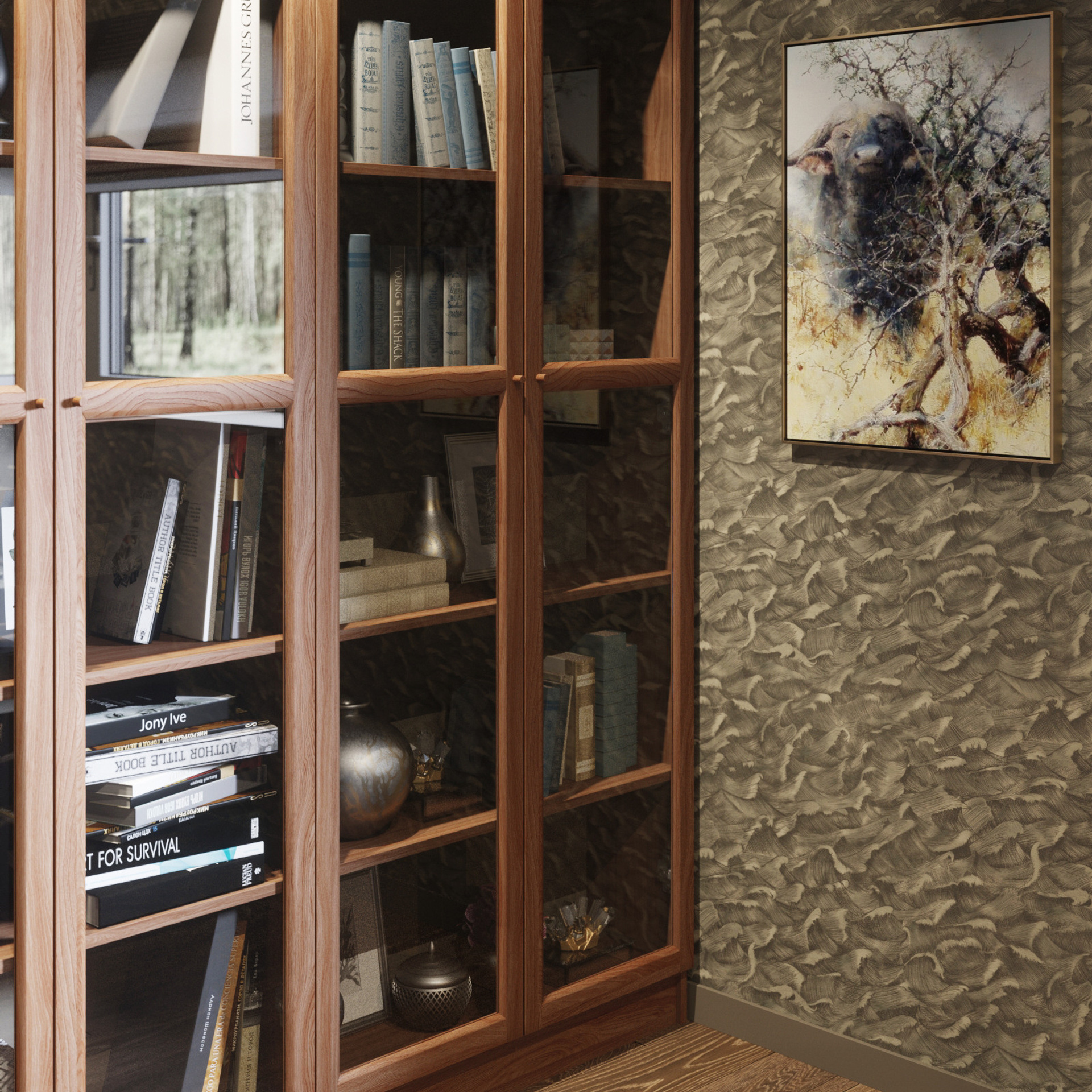 Дом в лесу. Дом 170 м². Мастерская интерьеров Светланы Куксовой. Дизайн и реализация