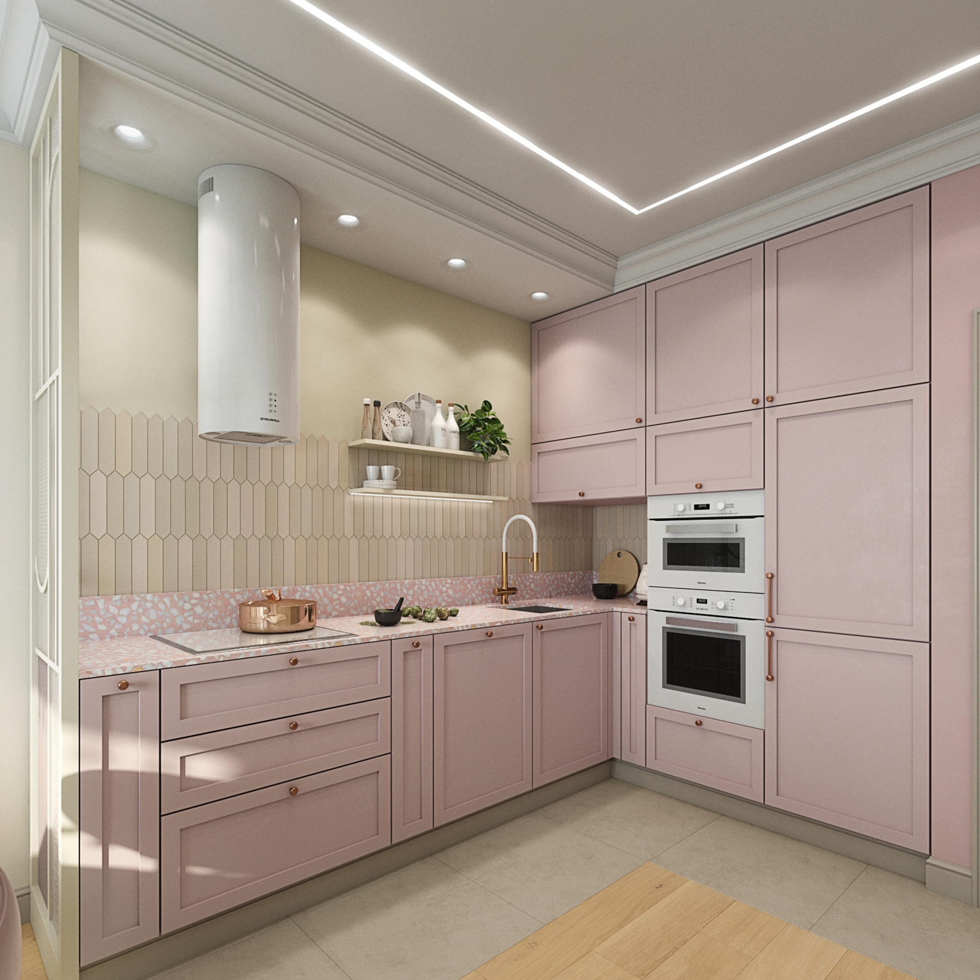 Кояш. Квартира 68 м². Мастерская интерьеров Светланы Куксовой. Дизайн и реализация