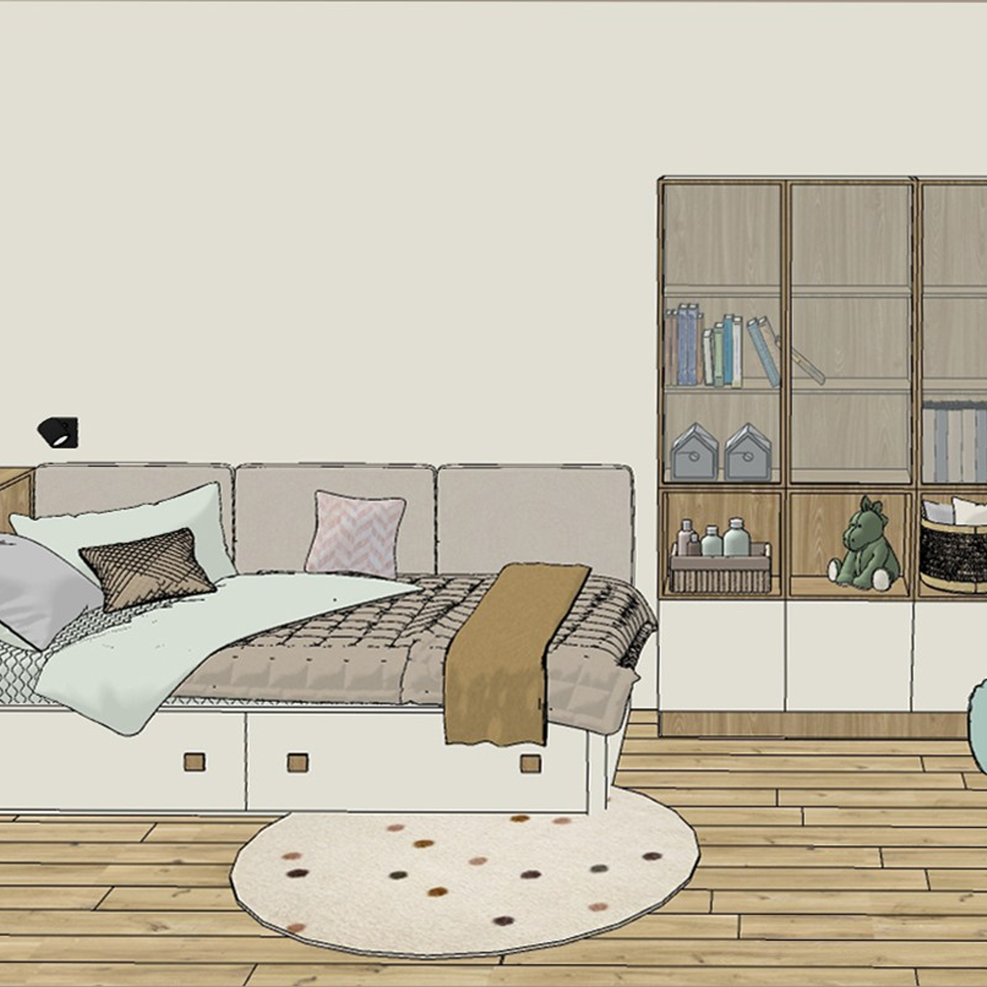 Гербарий. Квартира 96 м². Мастерская интерьеров Светланы Куксовой. Дизайн и реализация