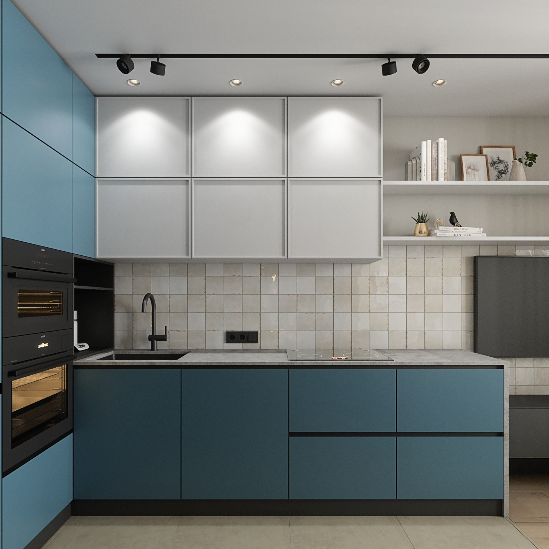 Лахти. Квартира 66 м². Мастерская интерьеров Светланы Куксовой. Дизайн и реализация