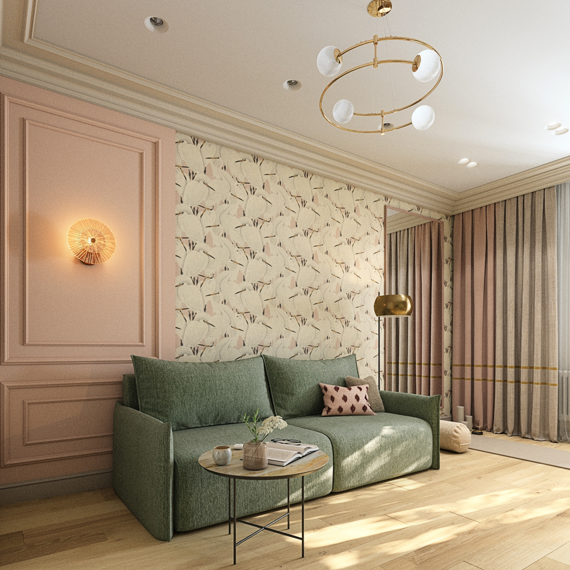 Кояш. Квартира 68 м². Мастерская интерьеров Светланы Куксовой. Дизайн и реализация