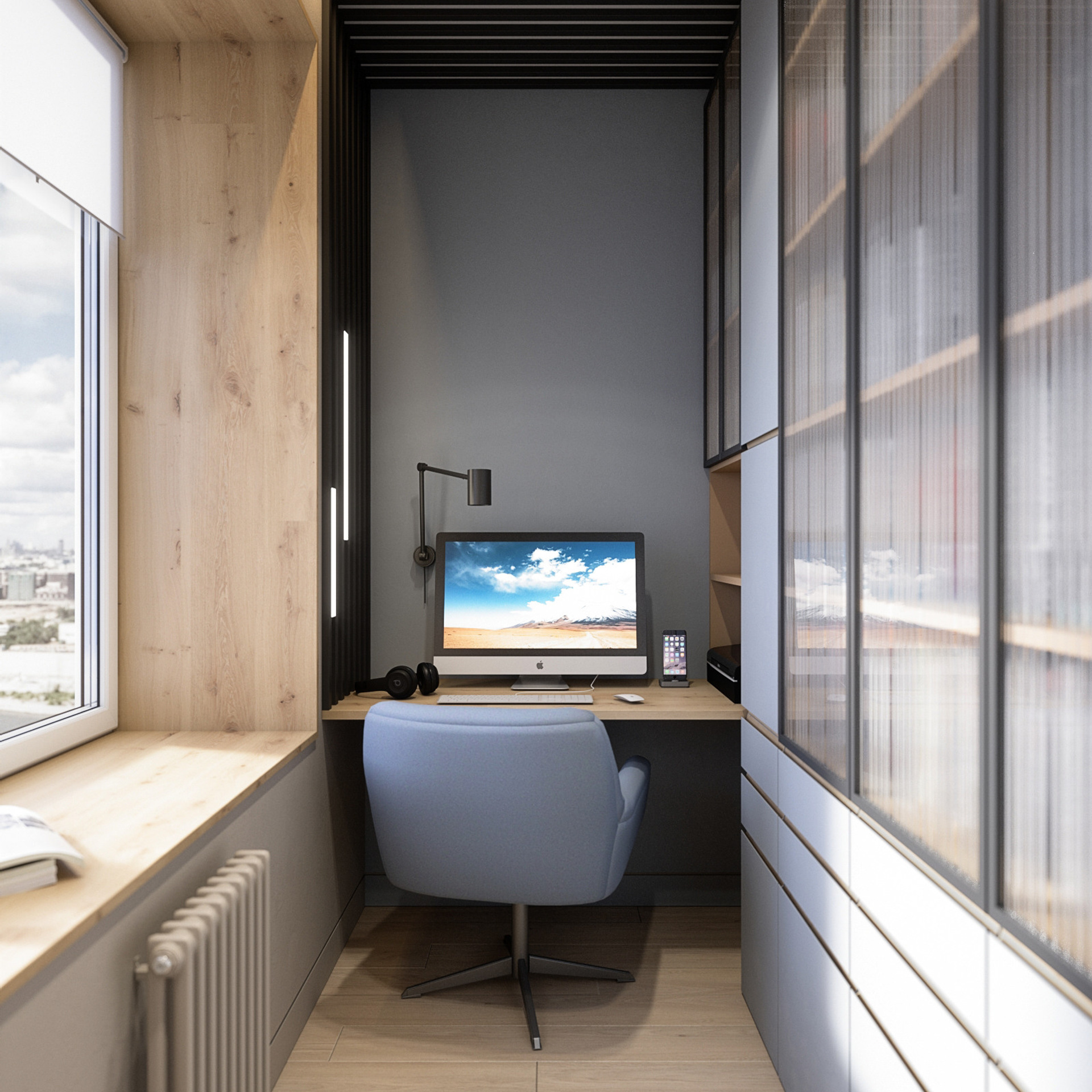 Эфир. Квартира 90 м². Мастерская интерьеров Светланы Куксовой. Дизайн и реализация