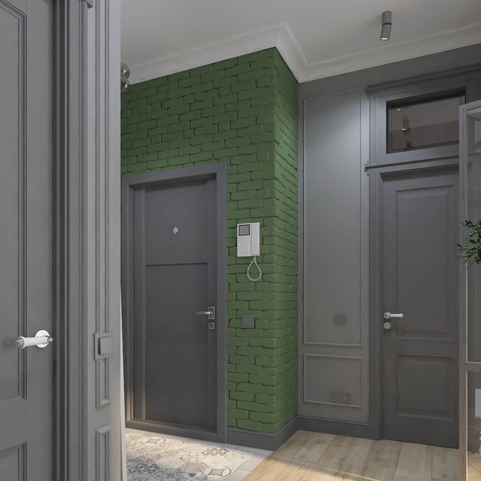 Ивовая ветвь. Квартира 60 м². Мастерская интерьеров Светланы Куксовой. Дизайн и реализация