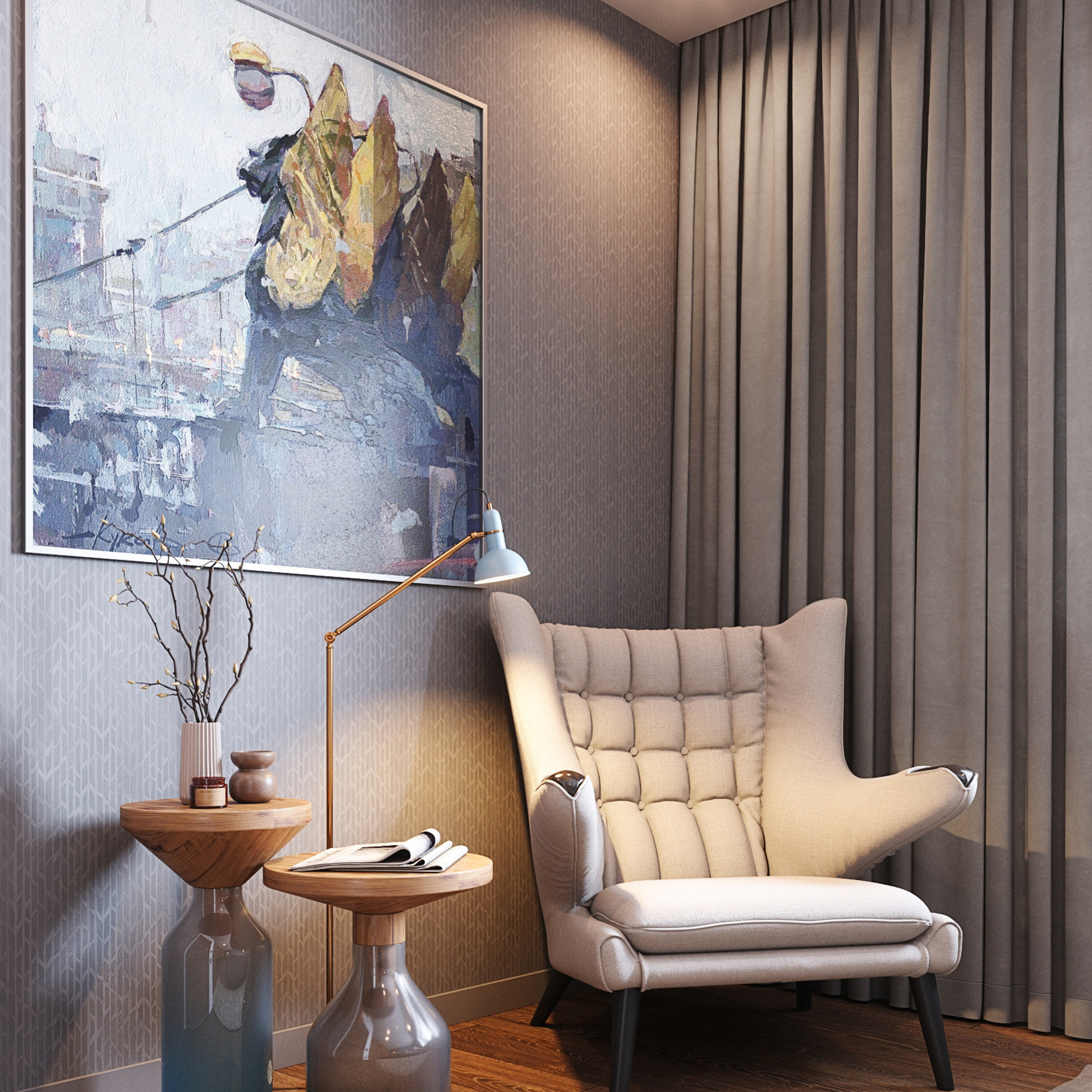 Дом в лесу. Дом 170 м². Мастерская интерьеров Светланы Куксовой. Дизайн и реализация