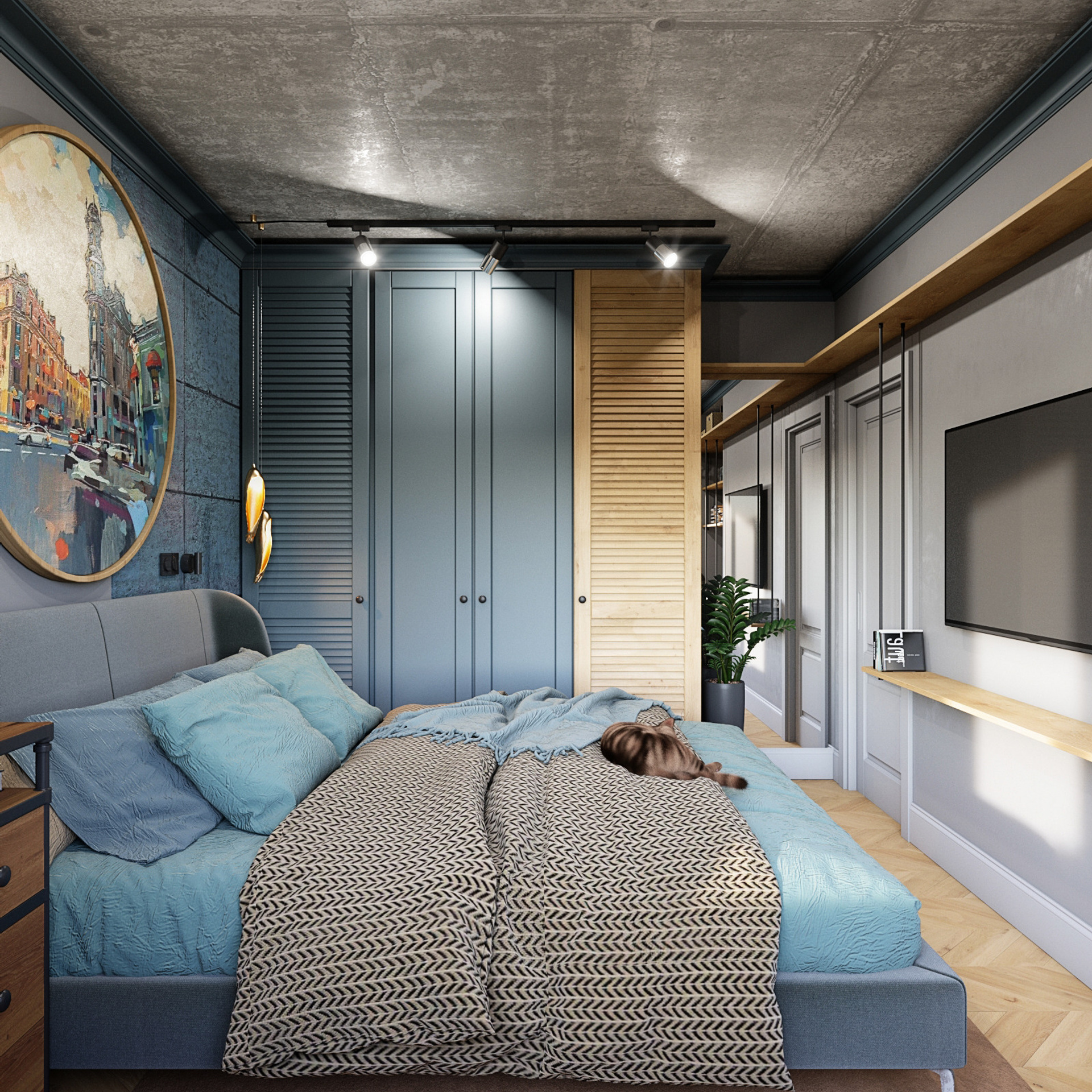 Иней. Квартира 35 м². Мастерская интерьеров Светланы Куксовой. Дизайн и реализация