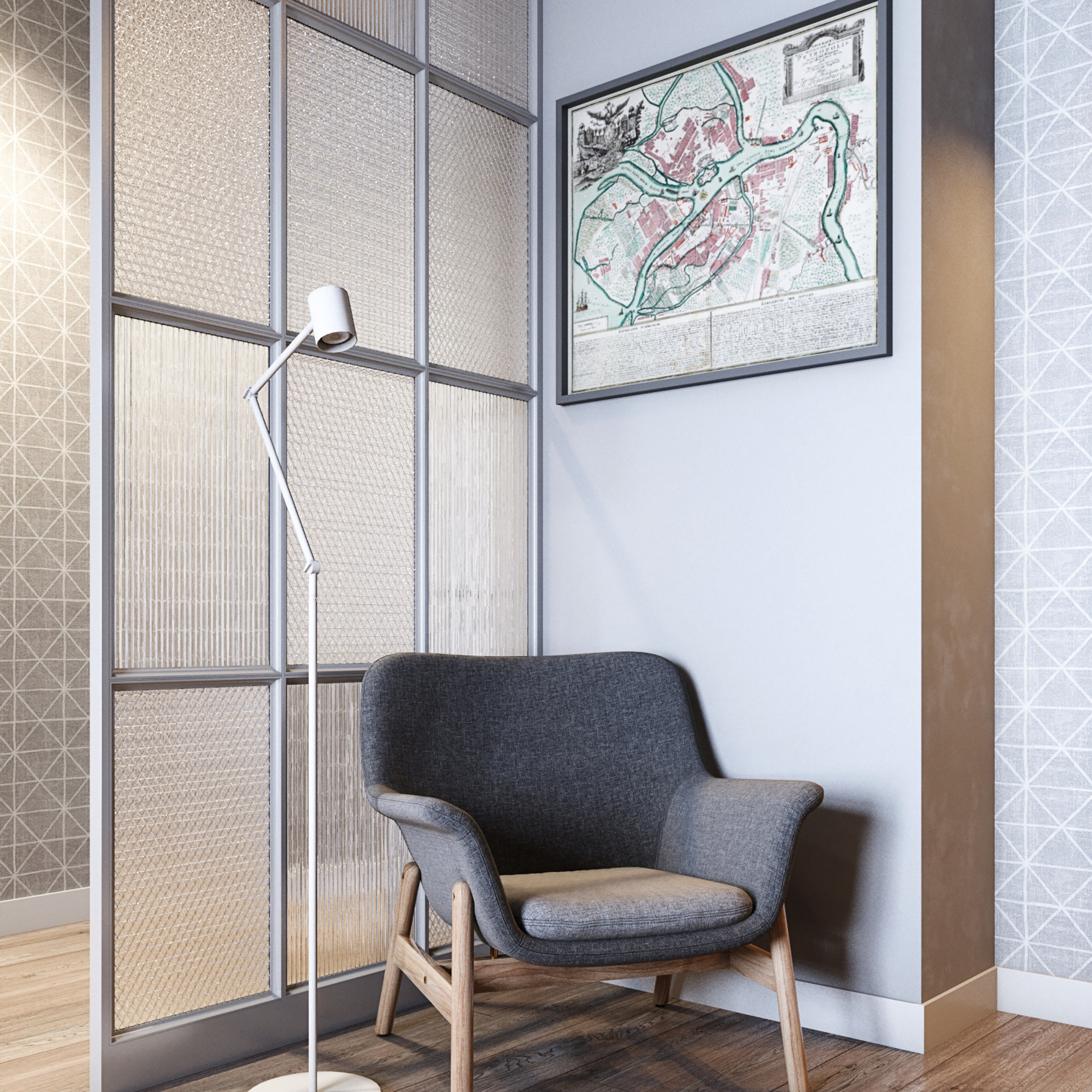 Люмен. Квартира 130 м². Мастерская интерьеров Светланы Куксовой. Дизайн и реализация