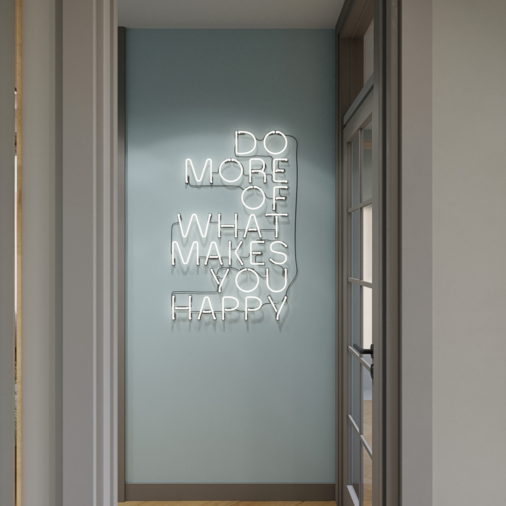 Иней. Квартира 35 м². Мастерская интерьеров Светланы Куксовой. Дизайн и реализация