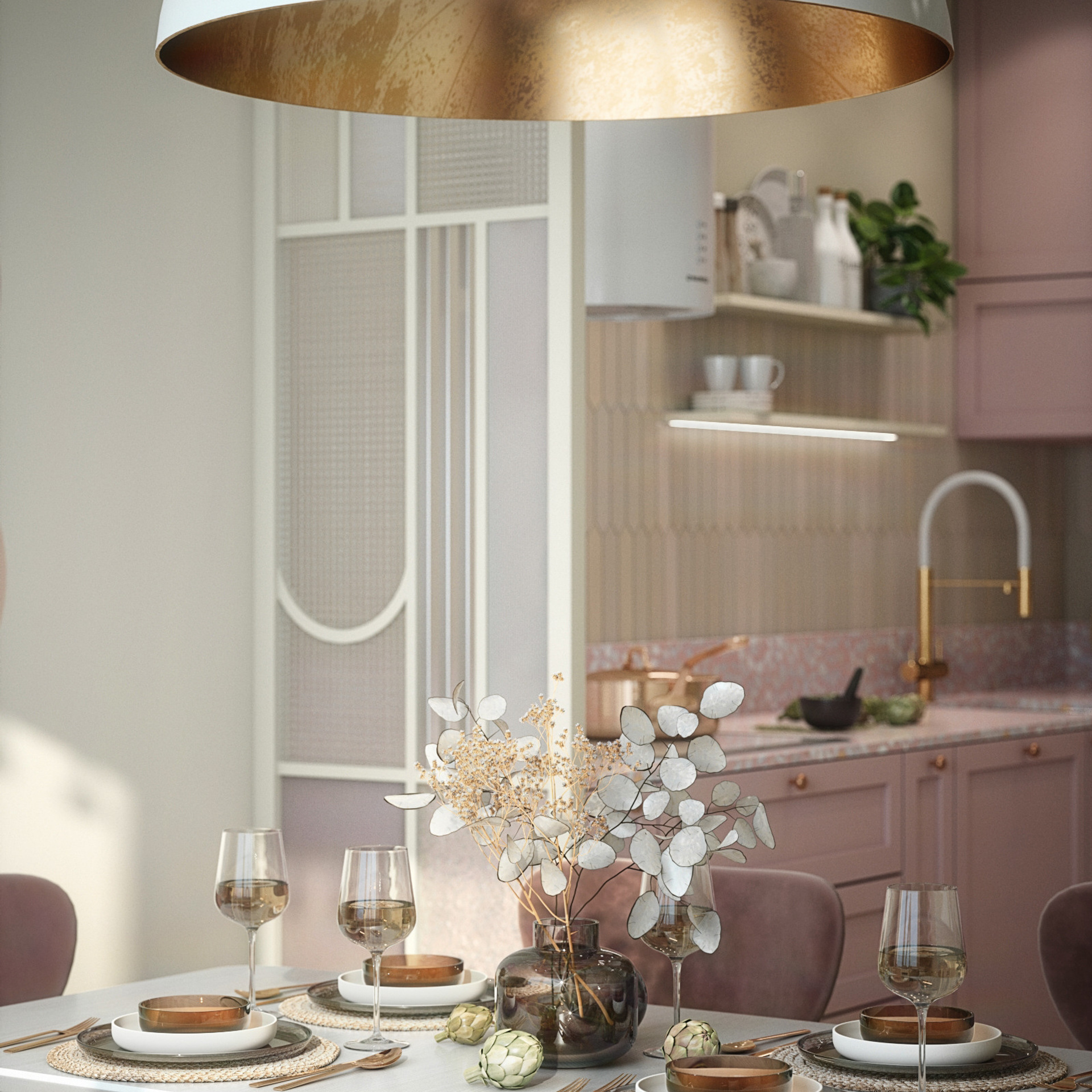 Кояш. Квартира 68 м². Мастерская интерьеров Светланы Куксовой. Дизайн и реализация