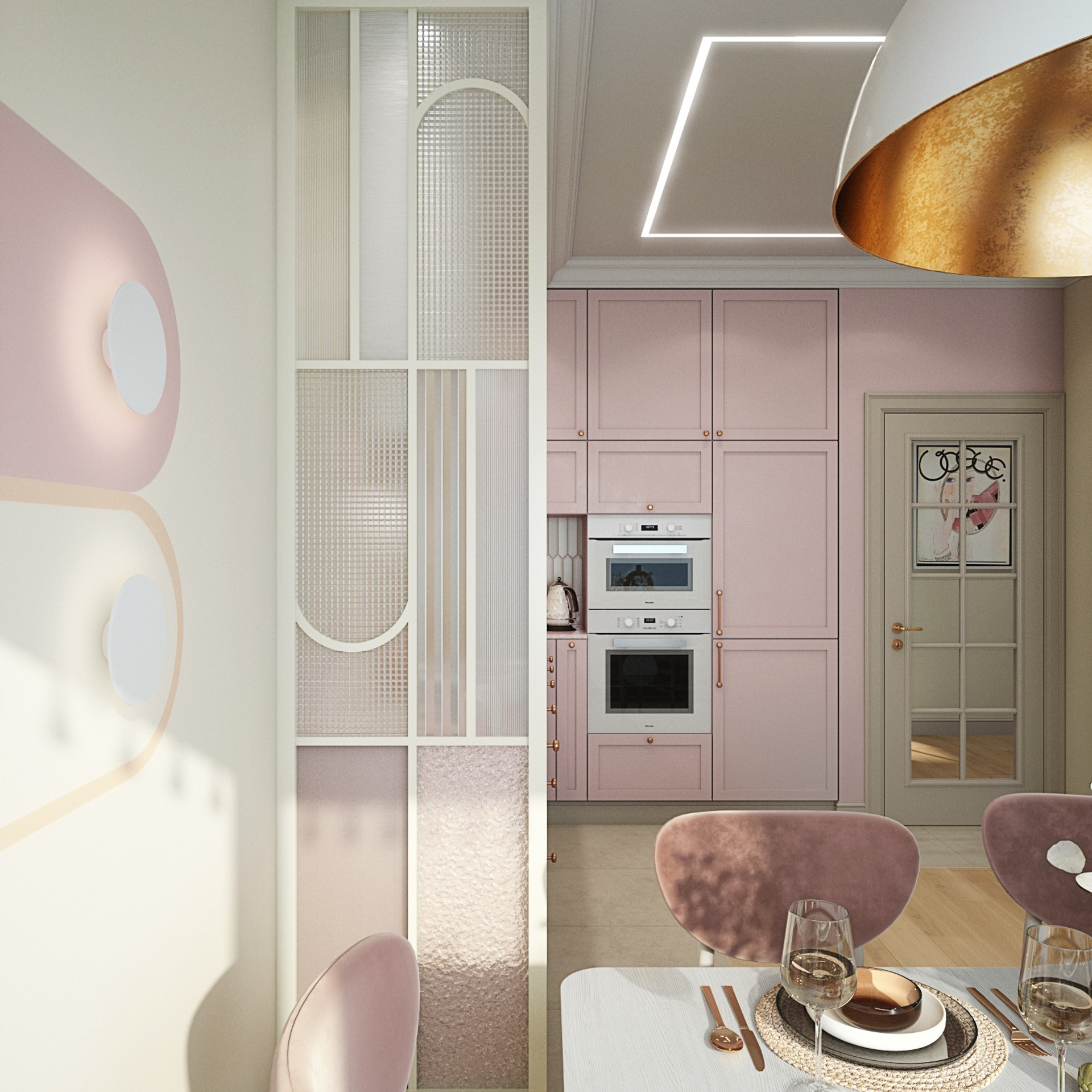 Кояш. Квартира 68 м². Мастерская интерьеров Светланы Куксовой. Дизайн и реализация