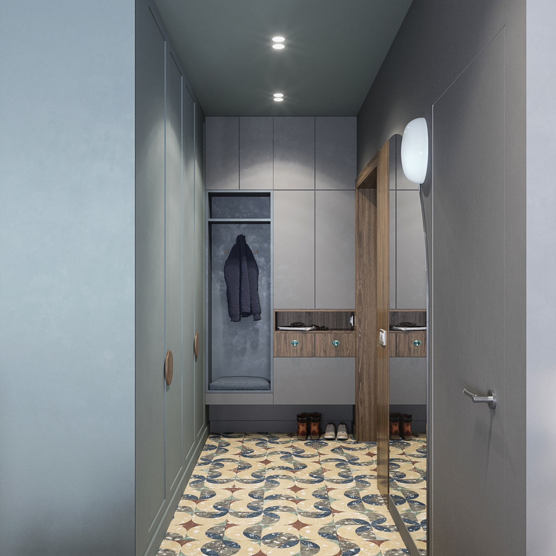 Лесное озеро. Квартира 102 м². Мастерская интерьеров Светланы Куксовой. Дизайн и реализация