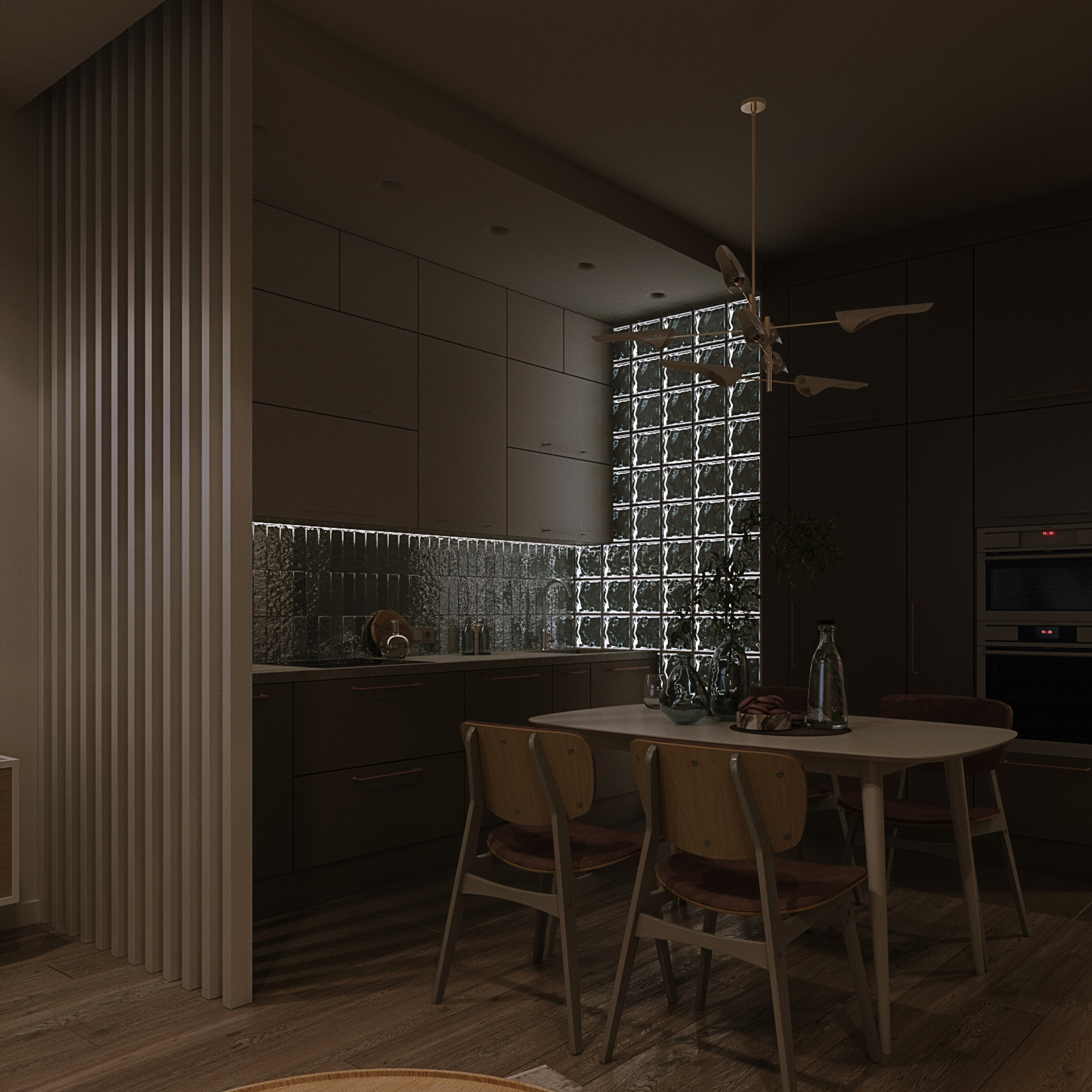 Люмен. Квартира 130 м². Мастерская интерьеров Светланы Куксовой. Дизайн и реализация