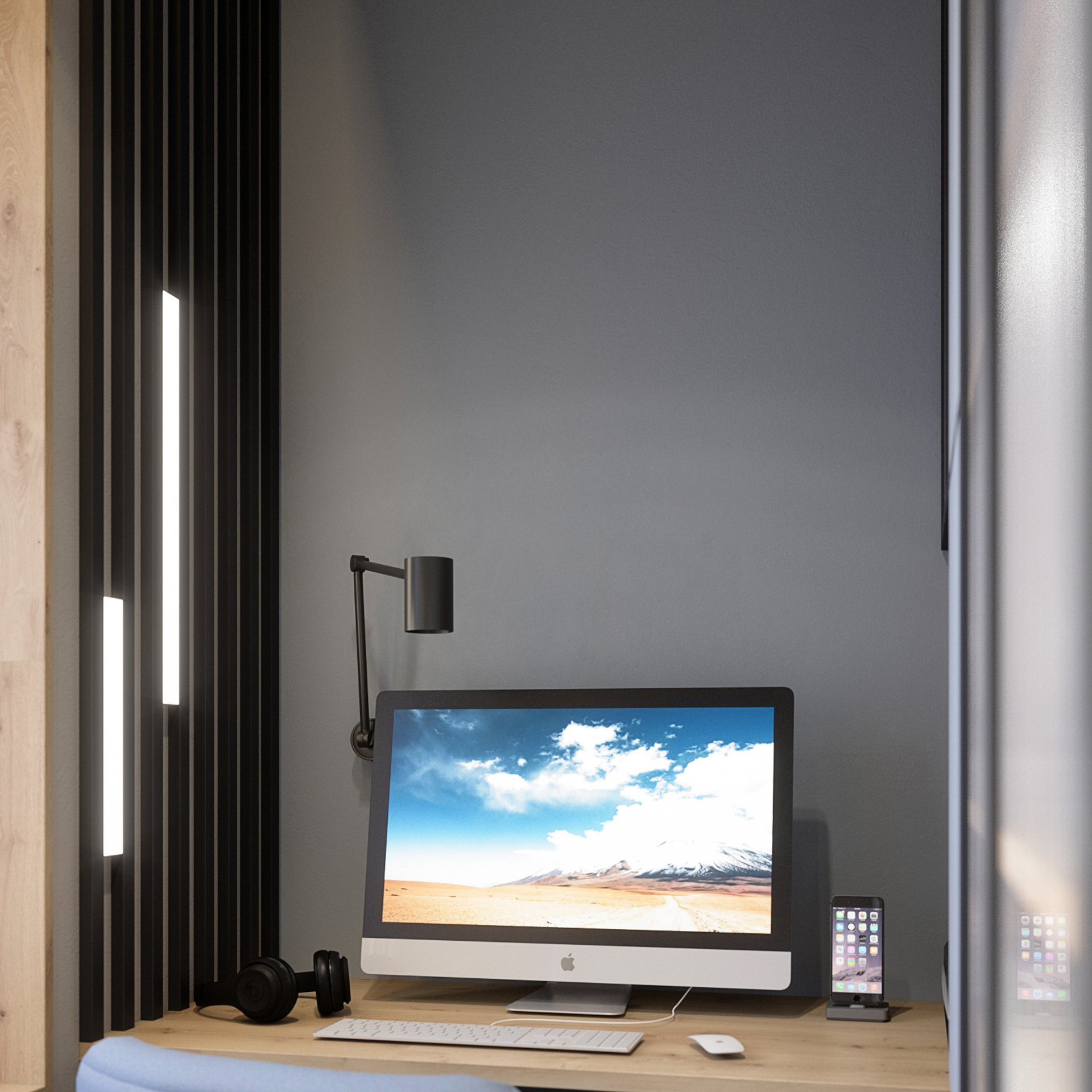 Эфир. Квартира 90 м². Мастерская интерьеров Светланы Куксовой. Дизайн и реализация