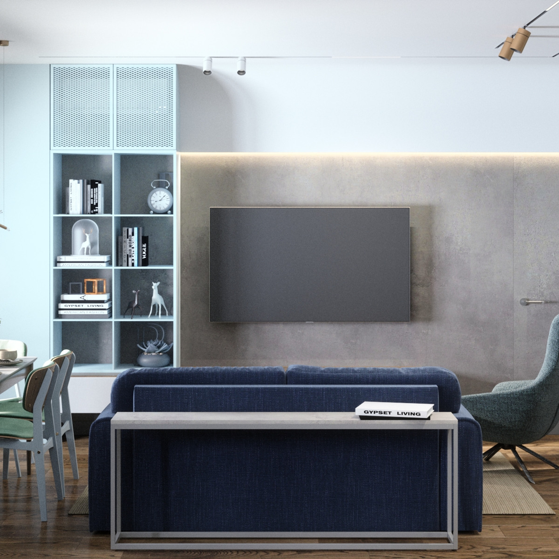 Лесное озеро. Квартира 102 м². Мастерская интерьеров Светланы Куксовой. Дизайн и реализация