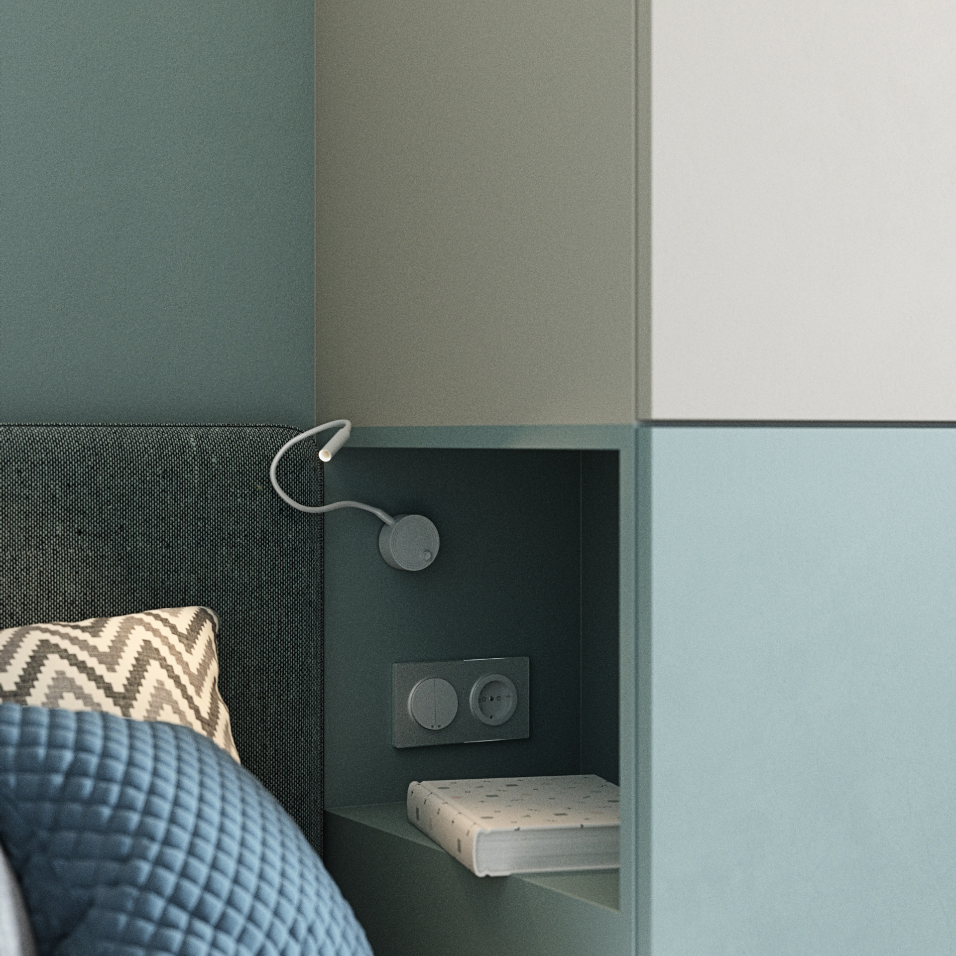 Лесное озеро. Квартира 102 м². Мастерская интерьеров Светланы Куксовой. Дизайн и реализация