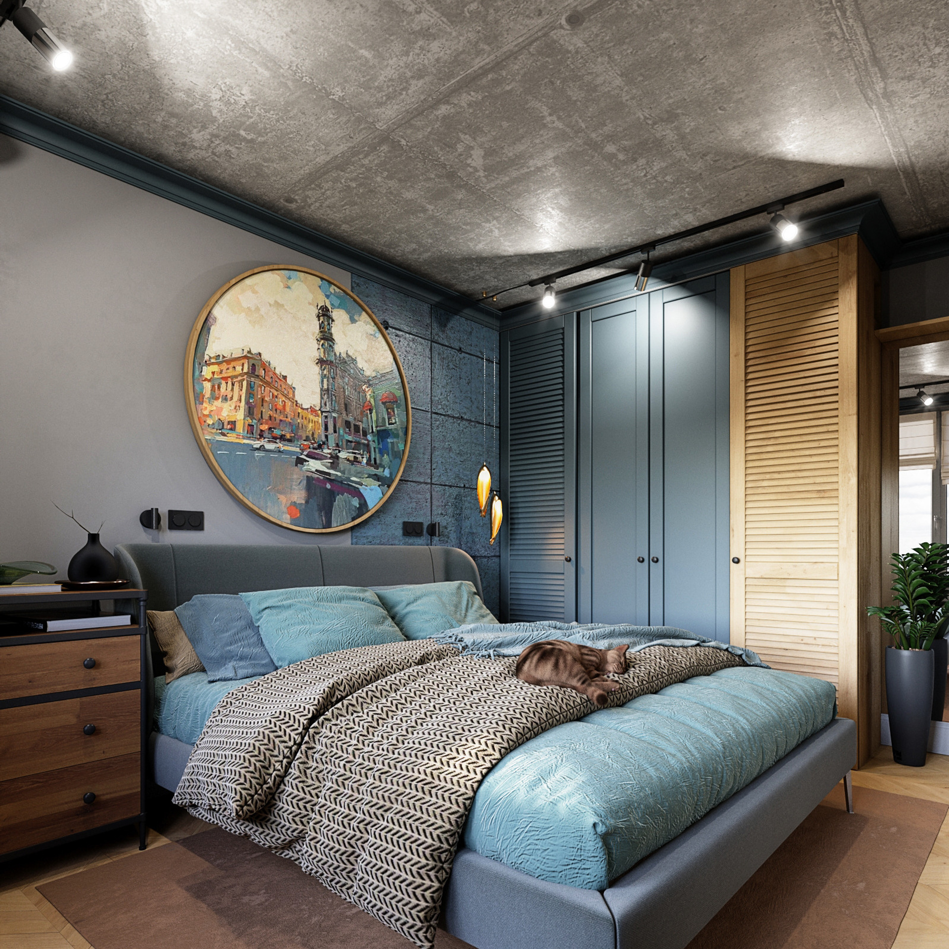 Иней. Квартира 35 м². Мастерская интерьеров Светланы Куксовой. Дизайн и реализация