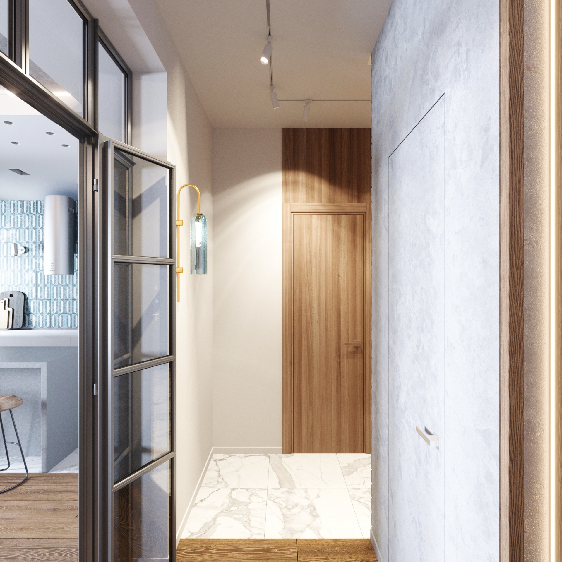 Дом в лесу. Дом 170 м². Мастерская интерьеров Светланы Куксовой. Дизайн и реализация