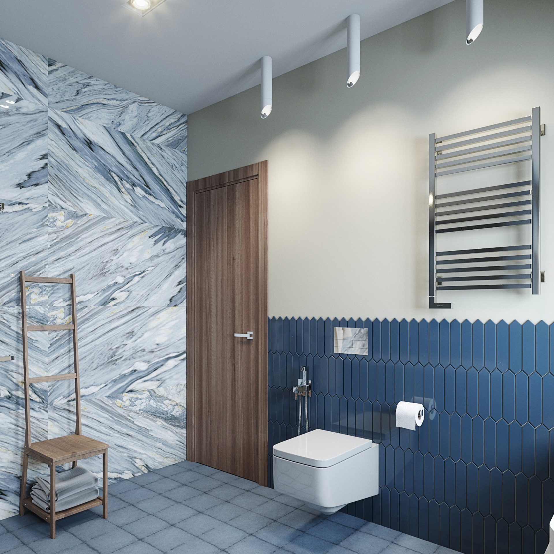 Дом в лесу. Дом 170 м². Мастерская интерьеров Светланы Куксовой. Дизайн и реализация