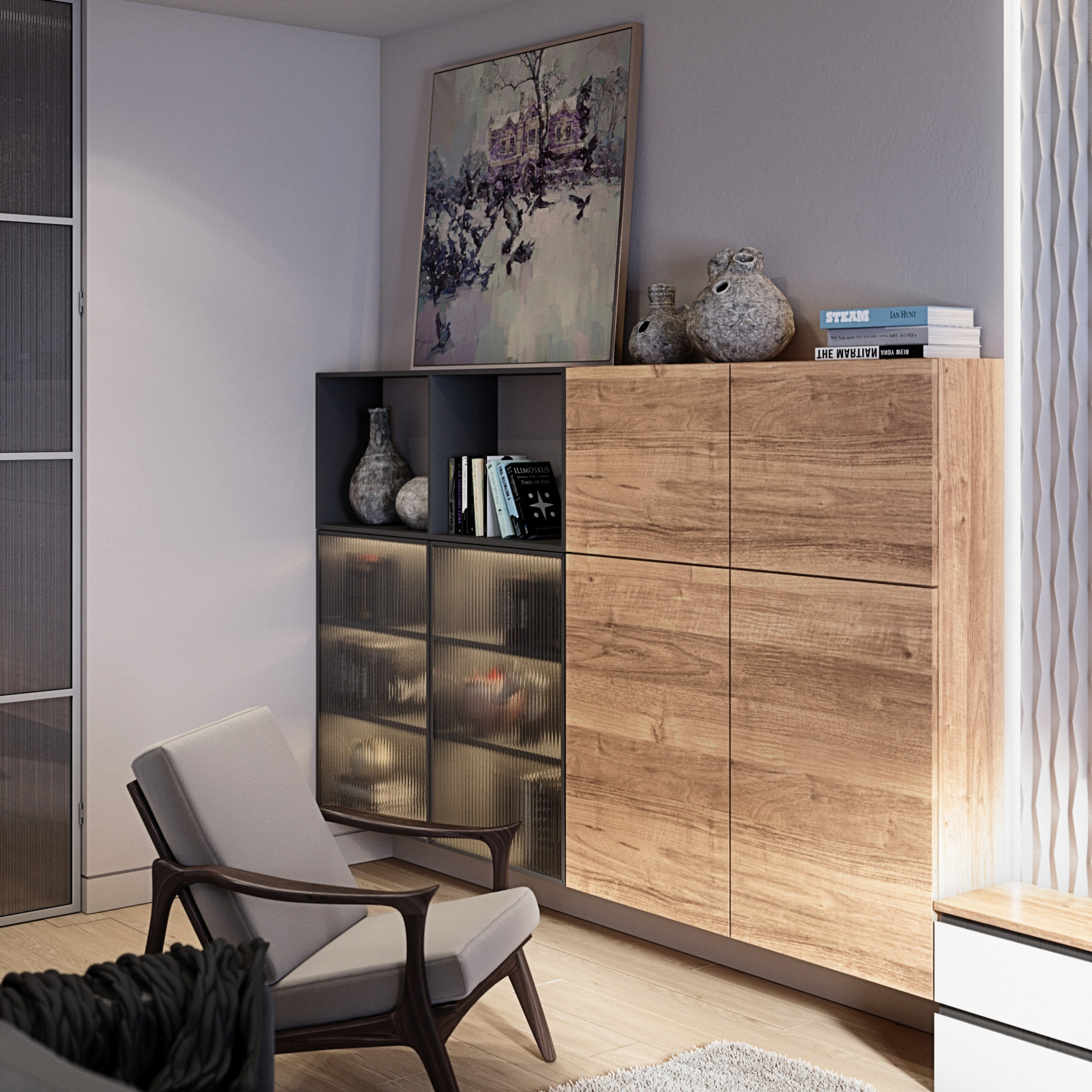 Эфир. Квартира 90 м². Мастерская интерьеров Светланы Куксовой. Дизайн и реализация