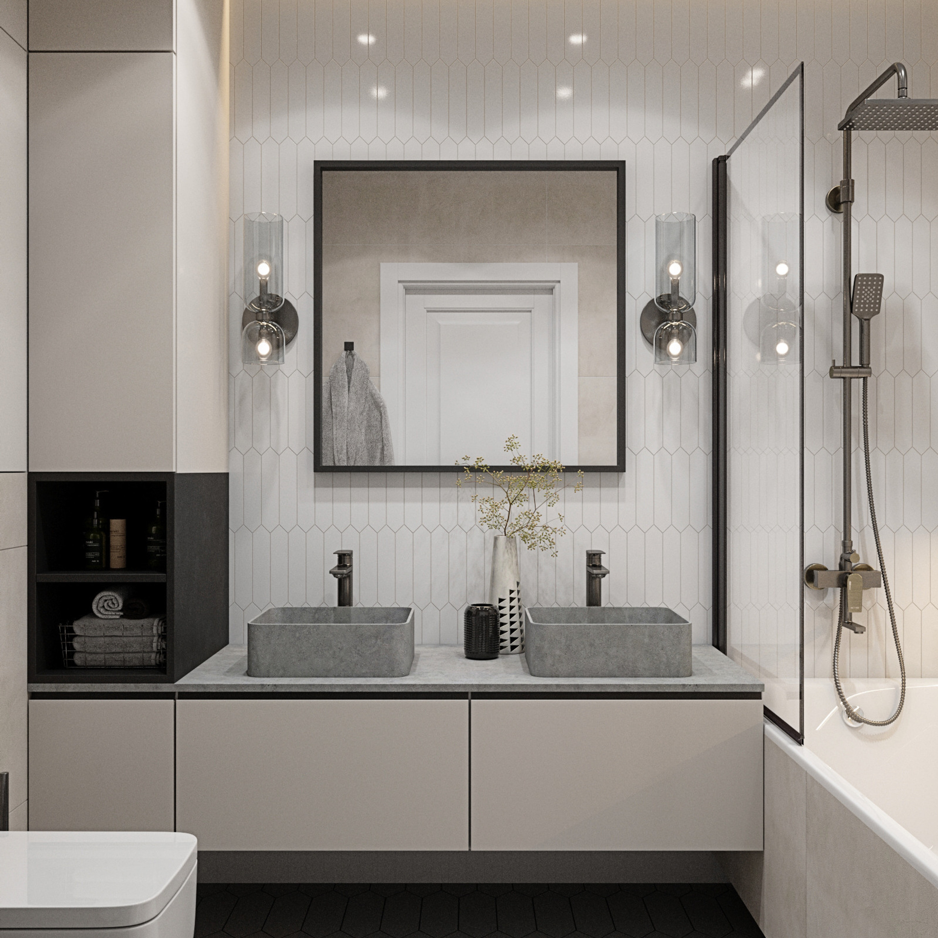 Эфир. Квартира 90 м². Мастерская интерьеров Светланы Куксовой. Дизайн и реализация